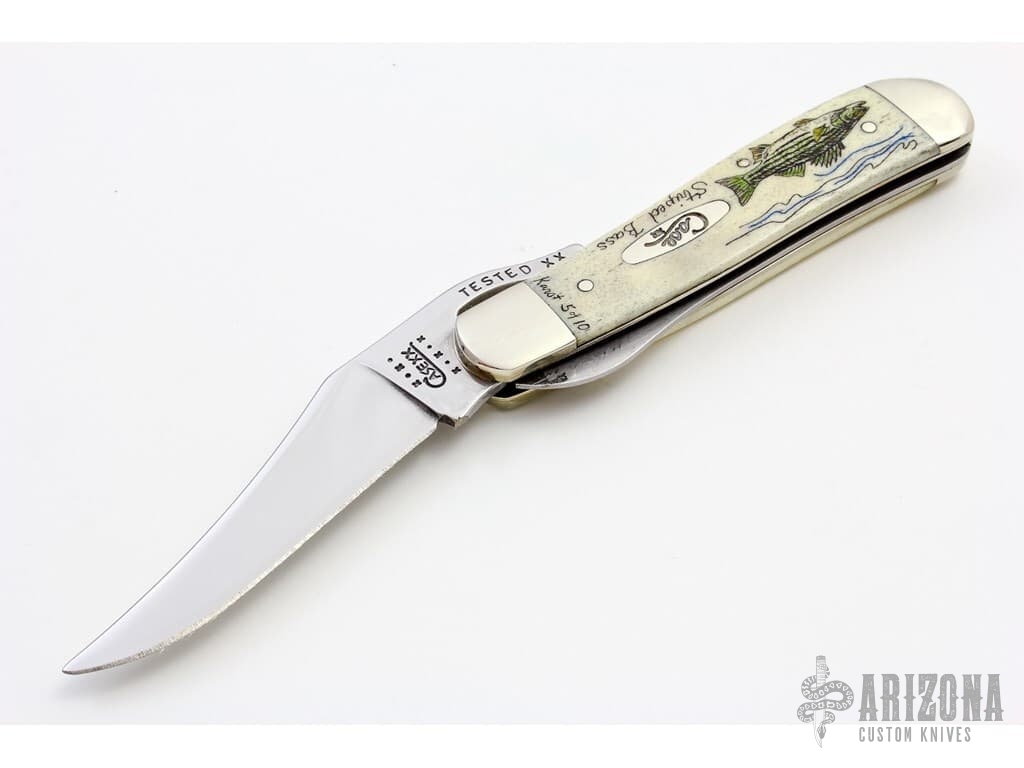 Karst Striped Bass Russlock 5of10 Arizona Custom Knives