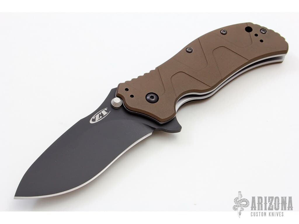 0350BRN Aluminum Handle - Arizona Custom Knives