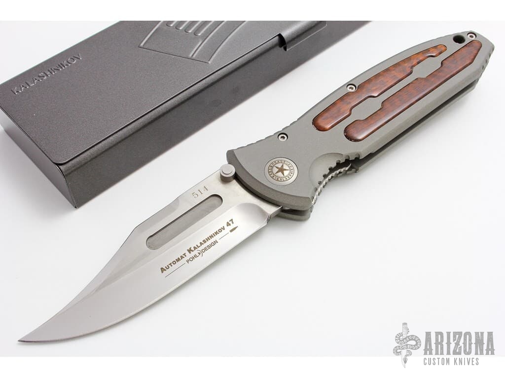 AK 47 Snakewood #514 - Arizona Custom Knives