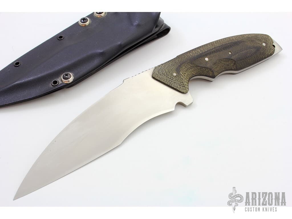 Chisel Ground Fixed Blade Arizona Custom Knives