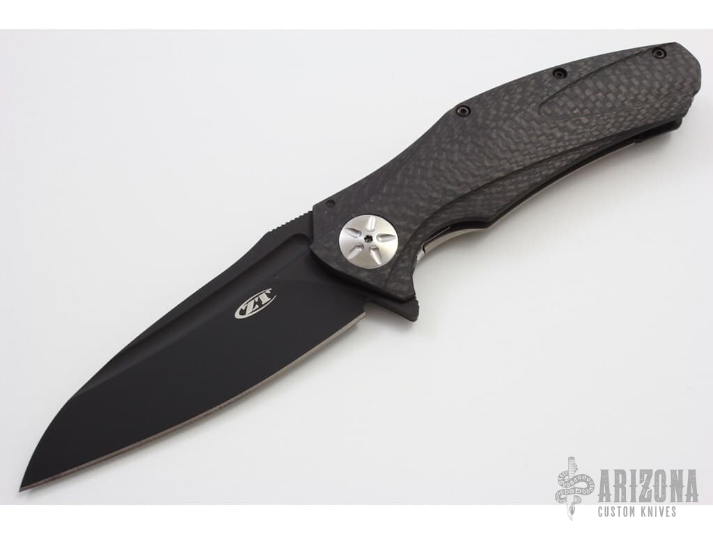 0777-M390BLK #0087 - Arizona Custom Knives