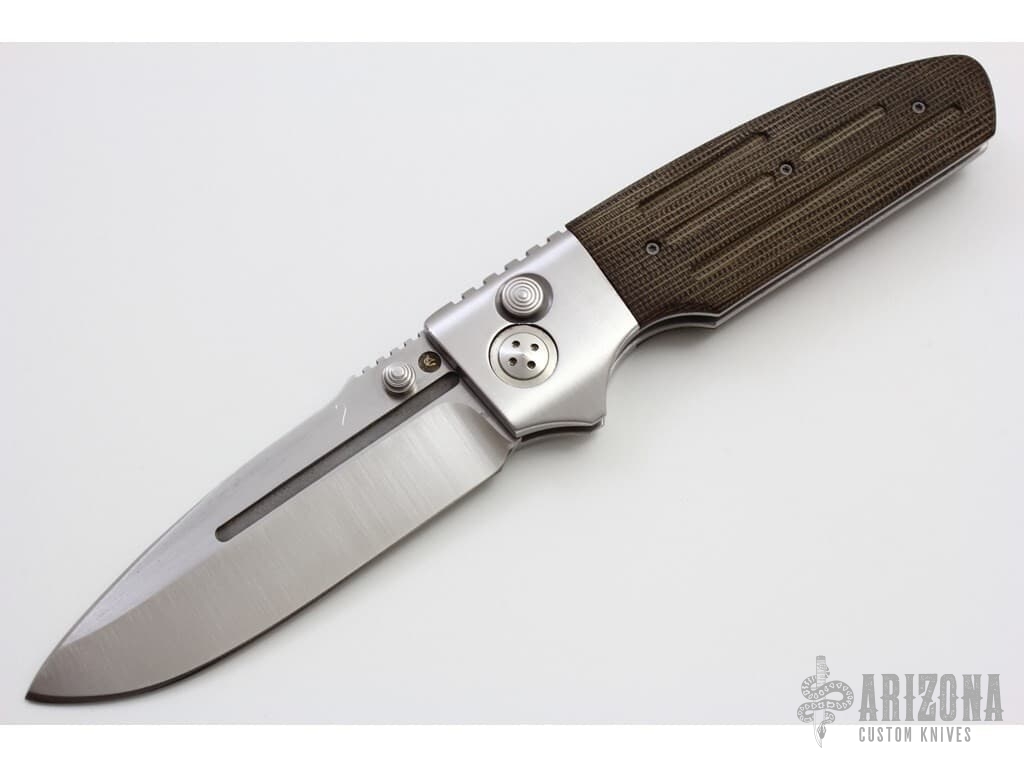 TAD Dauntless #2 - Button Lock - Arizona Custom Knives