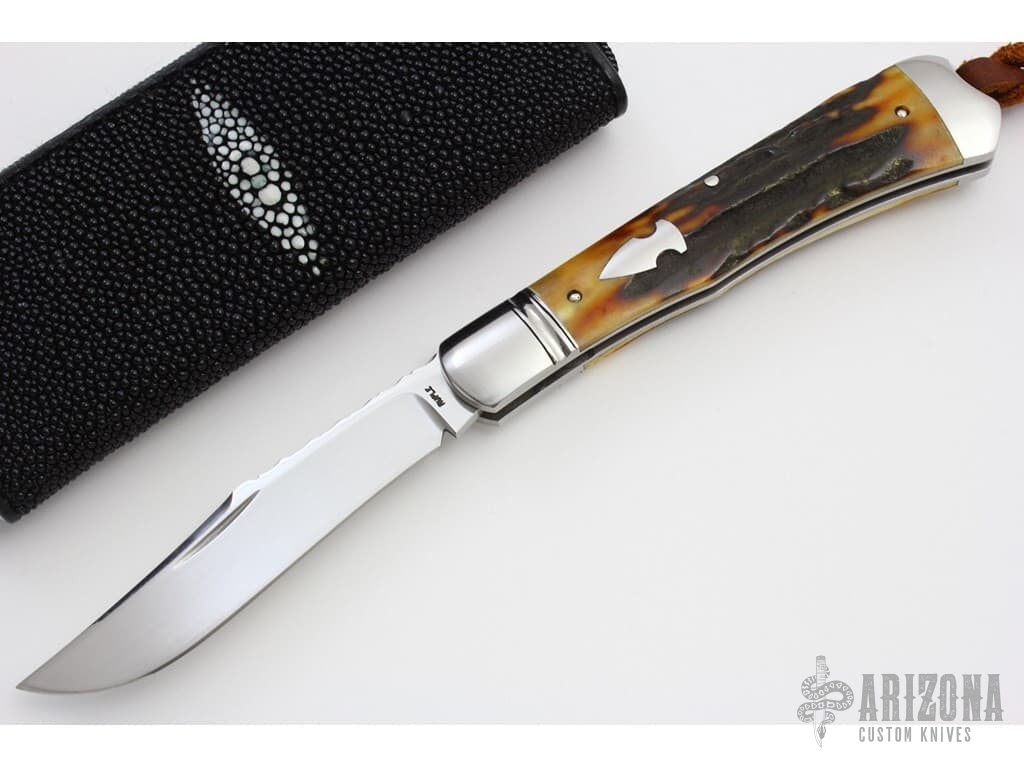 Single Blade Trapper Arizona Custom Knives