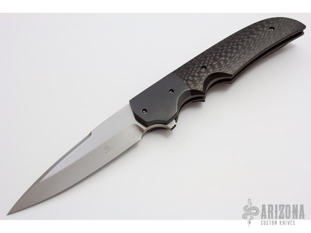 Drop Point with Swedge Arizona Custom Knives