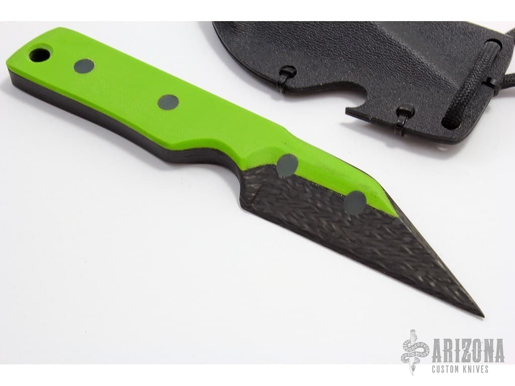 Small G10/Carbon Fiber Neck Knife Arizona Custom Knives