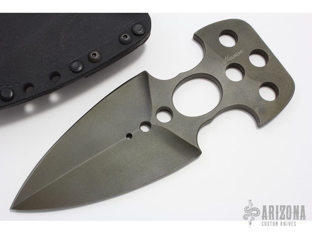 Spade of Mars Push Dagger Hollow Ground Arizona Custom Knives