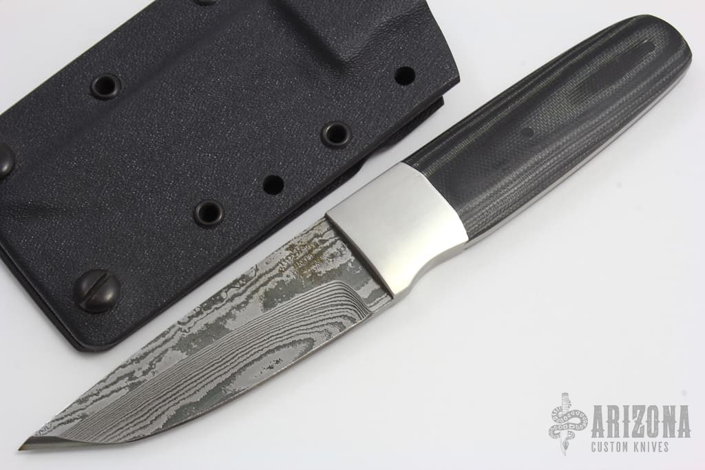 Aikuchi - Damascus | Arizona Custom Knives