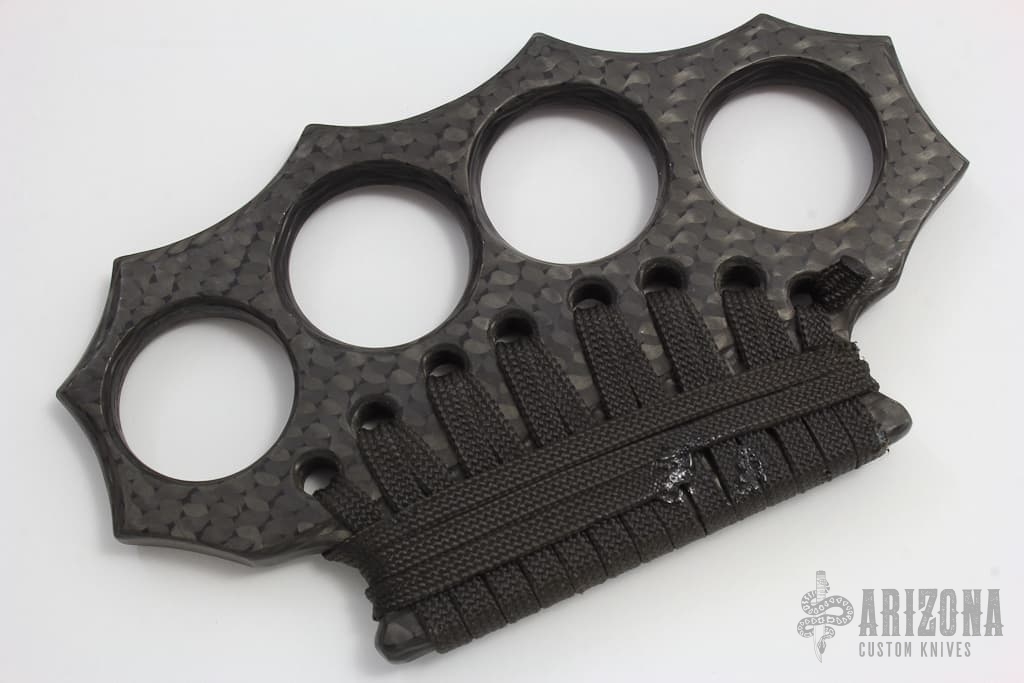 Carbon Fiber Knuckles Arizona Custom Knives