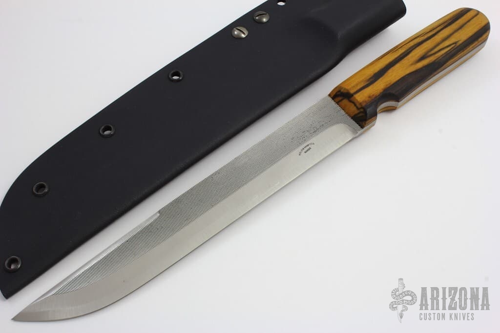 T12 Metal File Knife - Knife Made from a File - Large Handmade File Knives