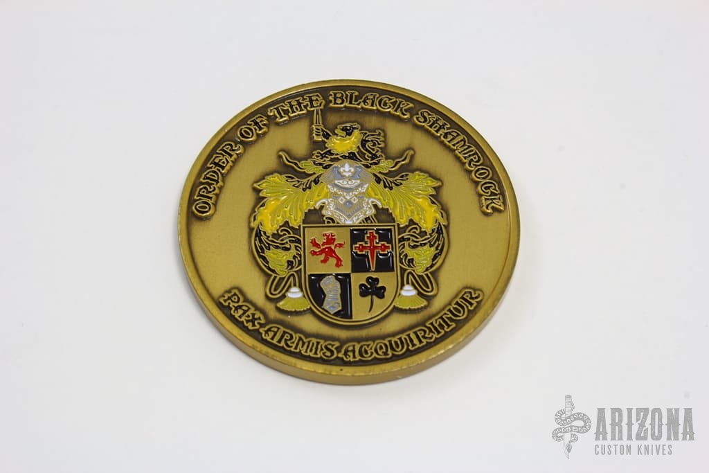 Emerson Challenge Coin - Order of the Black Shamrock - Arizona