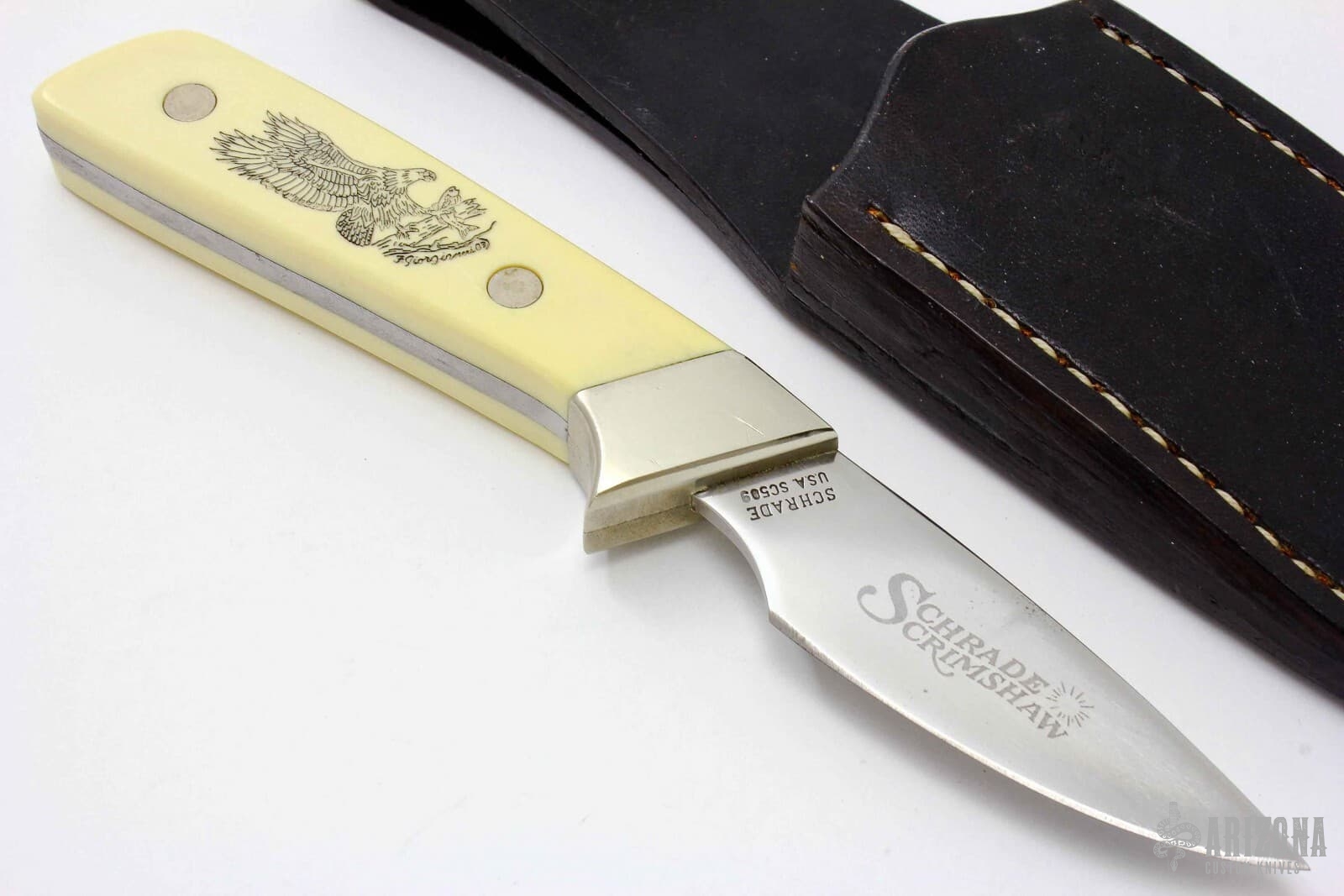 SC509 Schrade Scrimshaw - Arizona Custom Knives