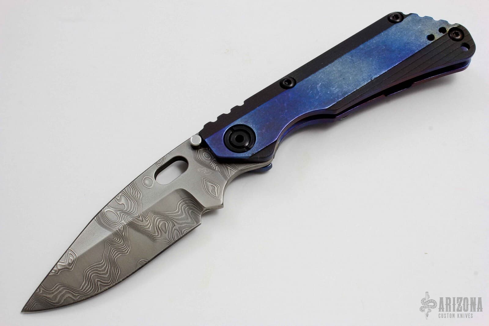 DDC SNG - Chad Nichols Damascus | Arizona Custom Knives
