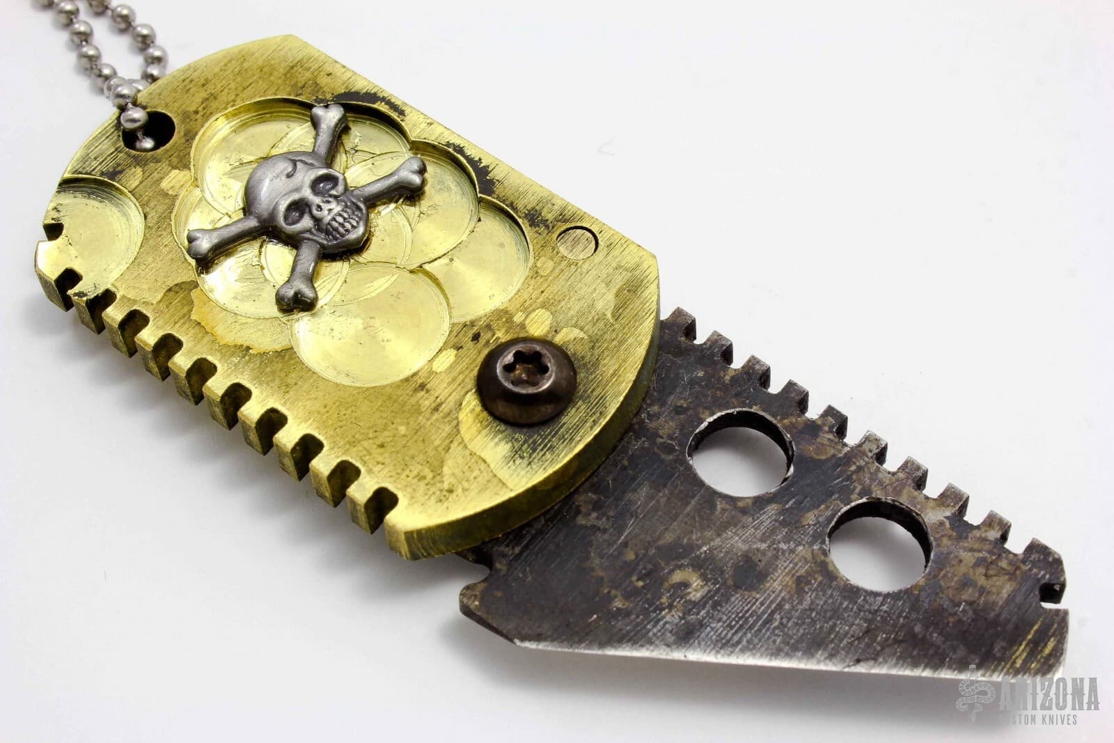 Dog Tag Knife 147 Arizona Custom Knives