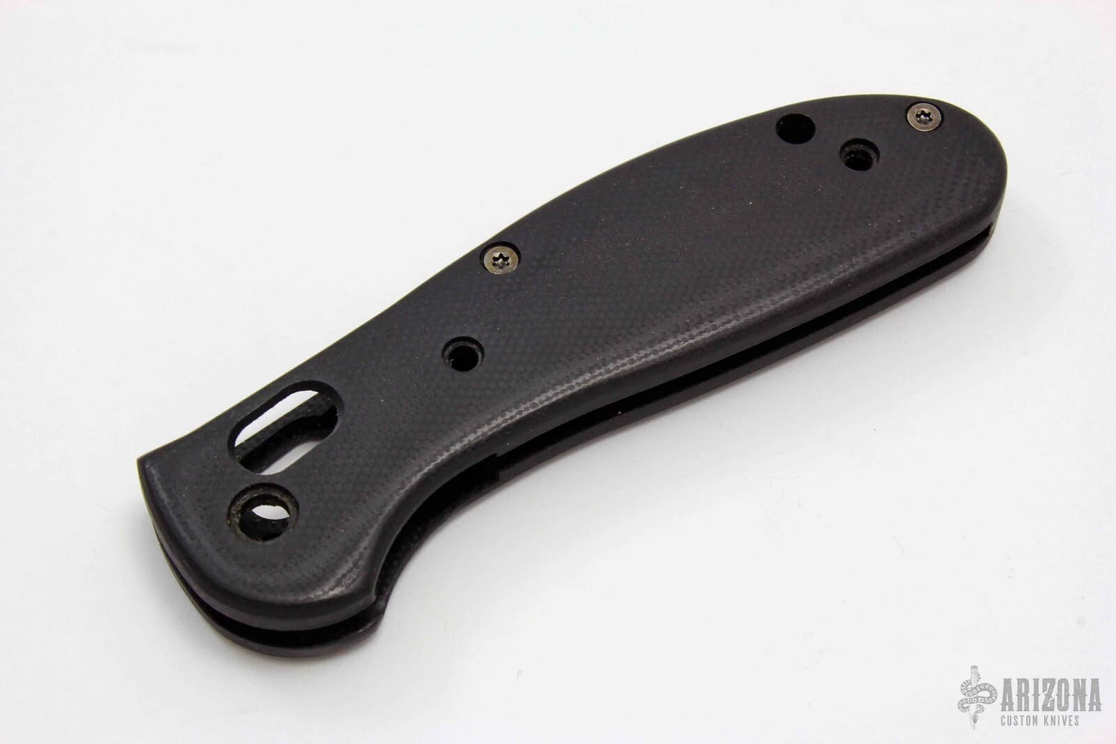 Buy Custom Benchmade Mini-Griptilian Scales - Black G-10at KnivesShipFree.