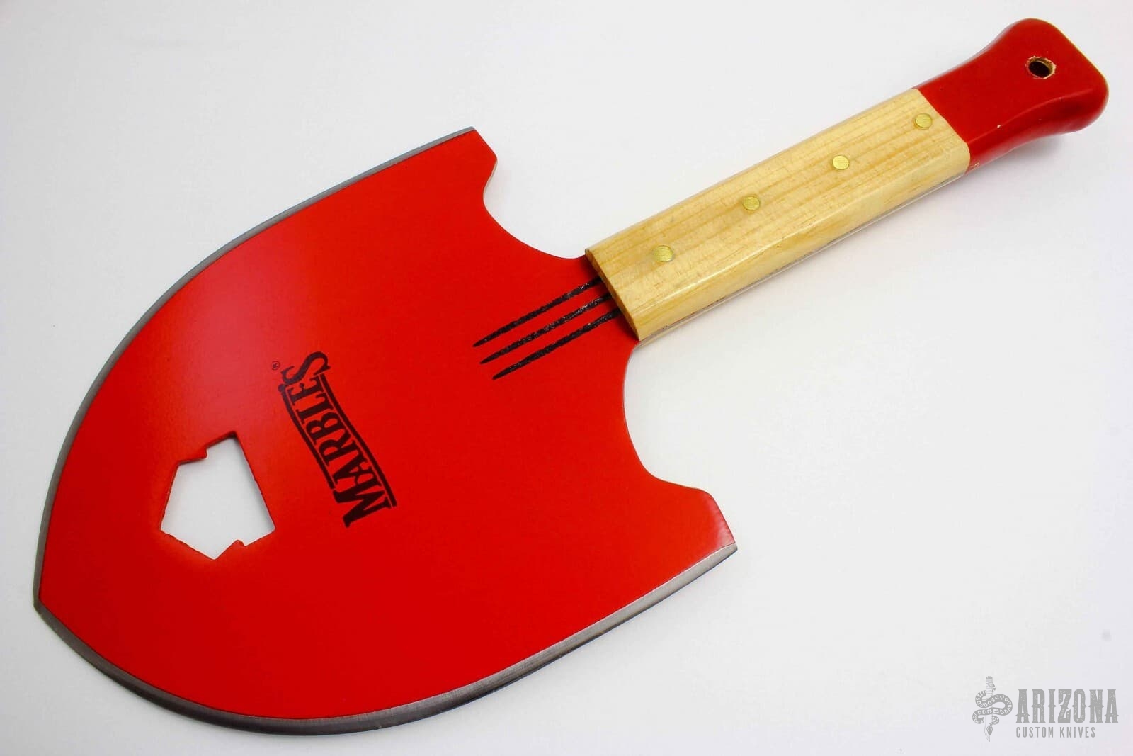 Marbles Fireman?s Shovel/Machete w Sheath Arizona Custom Knives