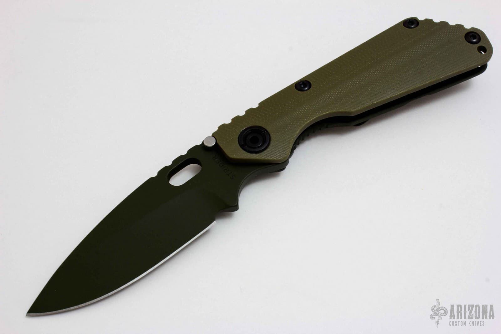 SnG CC - Green Cerakote | Arizona Custom Knives