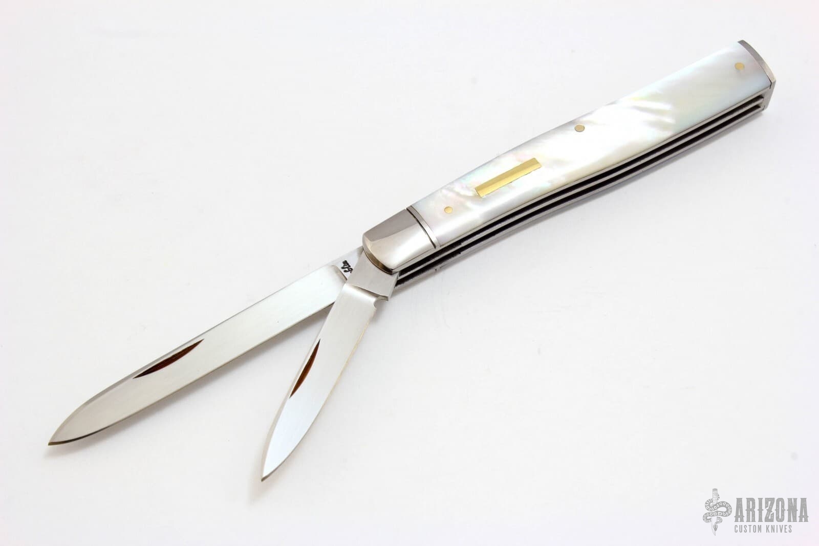 Serpentine Doctor's Knife w/ Pen Blade Arizona Custom Knives