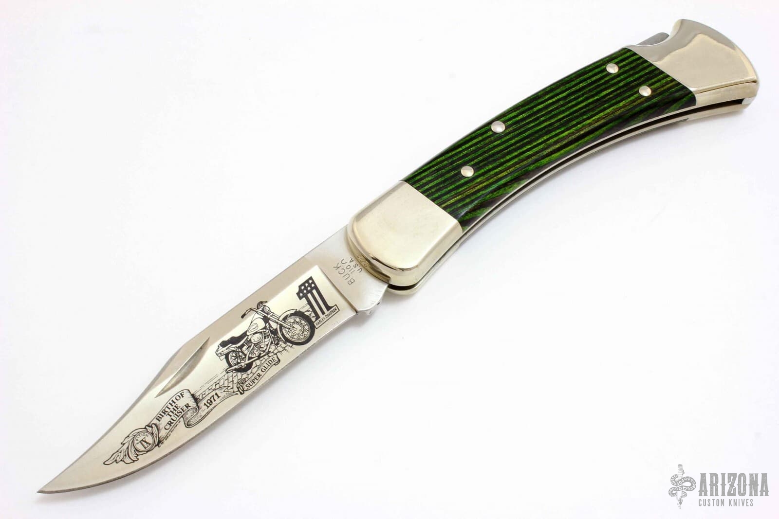 110 - Harley Davidson Heritage Knife - Edition IX | Arizona Custom