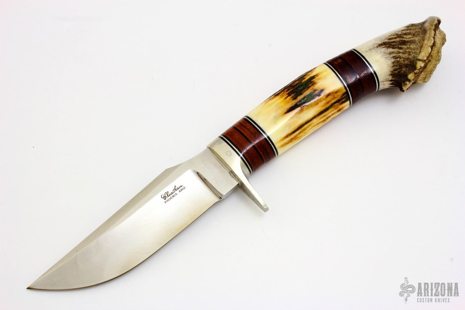 Custom Kitchen Knife Set - Crown Stag