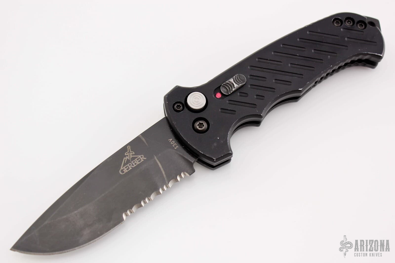 06 Auto DP Serrated - Arizona Custom Knives