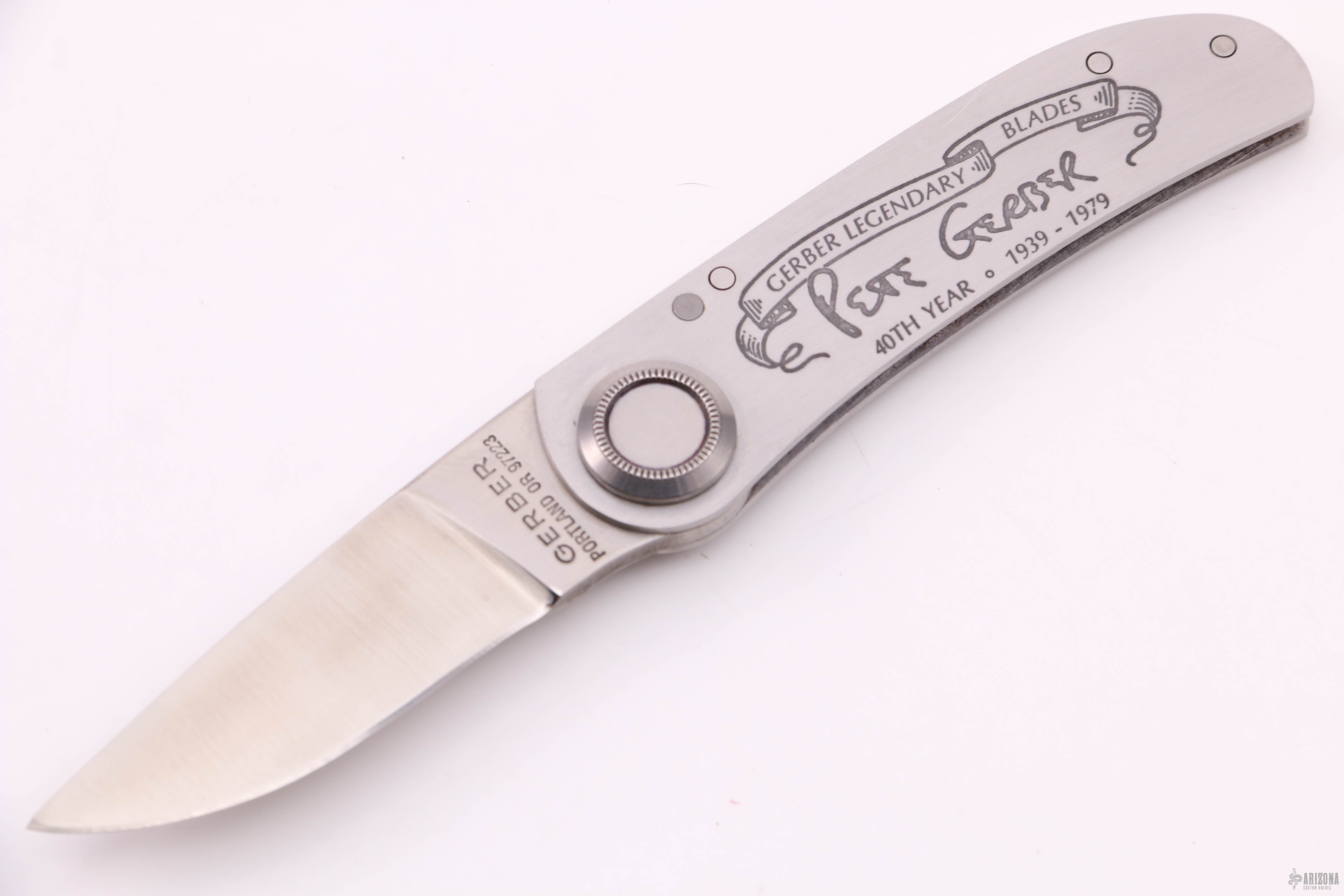 Paul Knife 40th Anniversary 1364 of 2500 Arizona Custom Knives