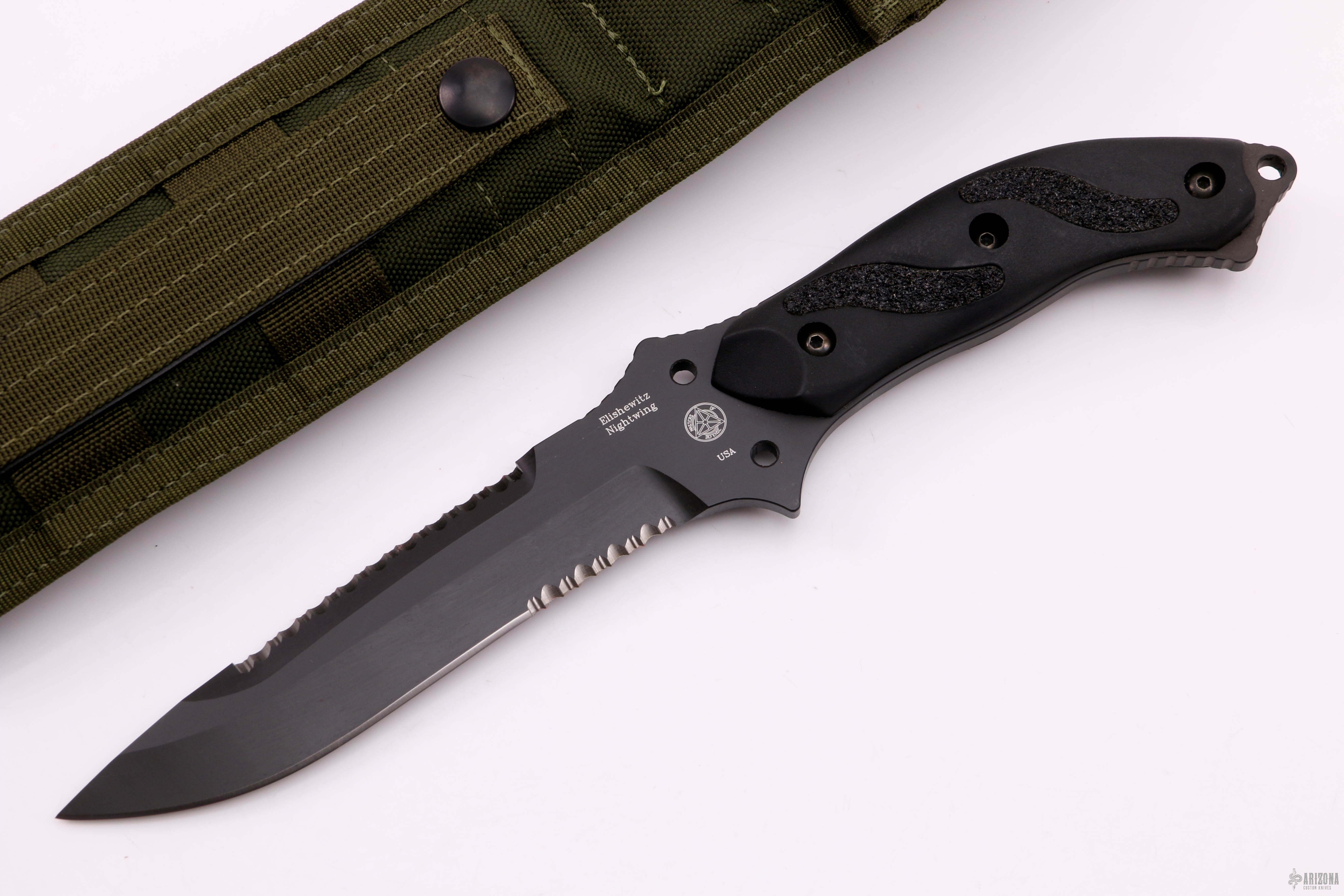 BlackHawk MD853 Elishewitz Nightwing Arizona Custom Knives