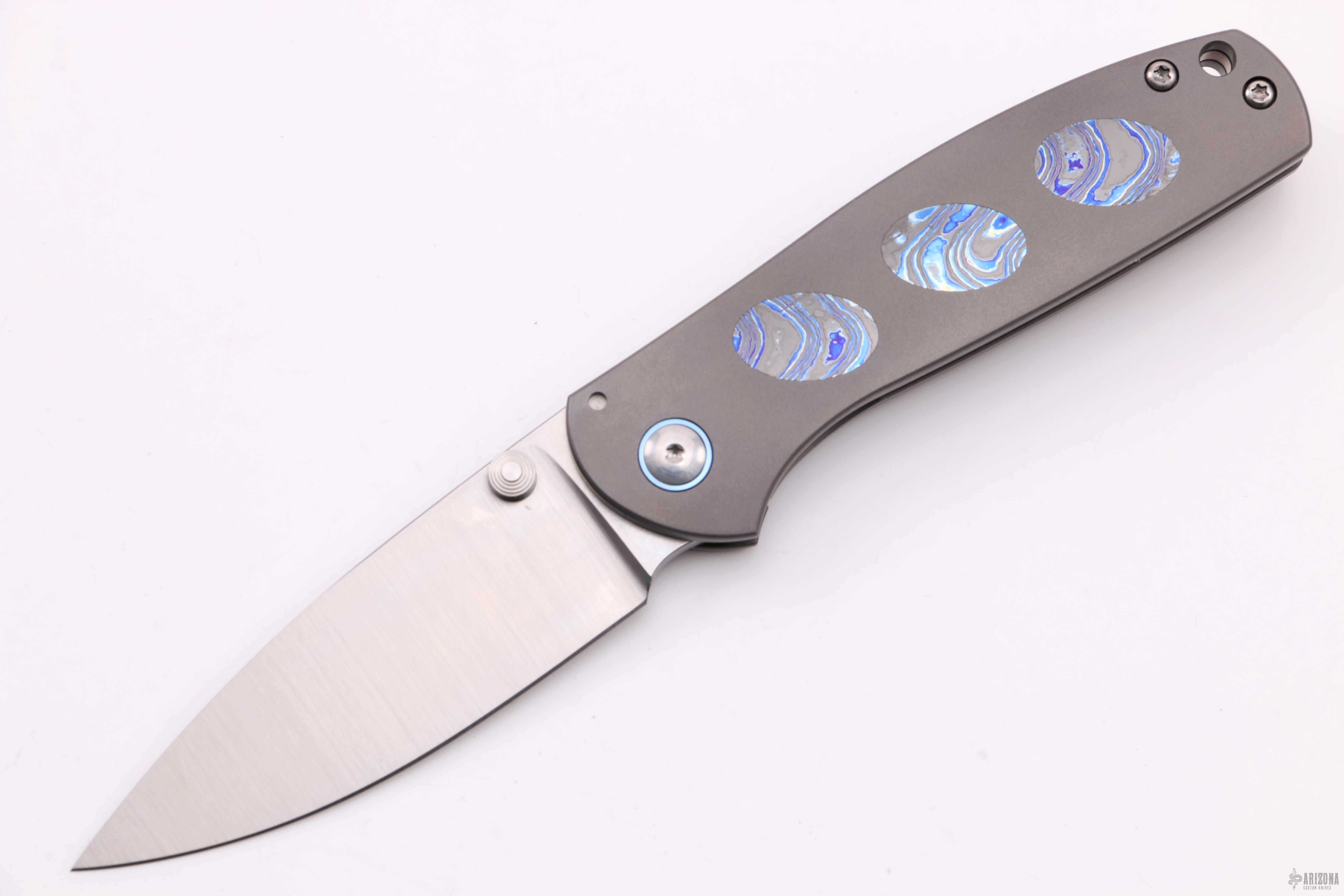 OG Jasmine W/ Dark Ti Inlays - Arizona Custom Knives