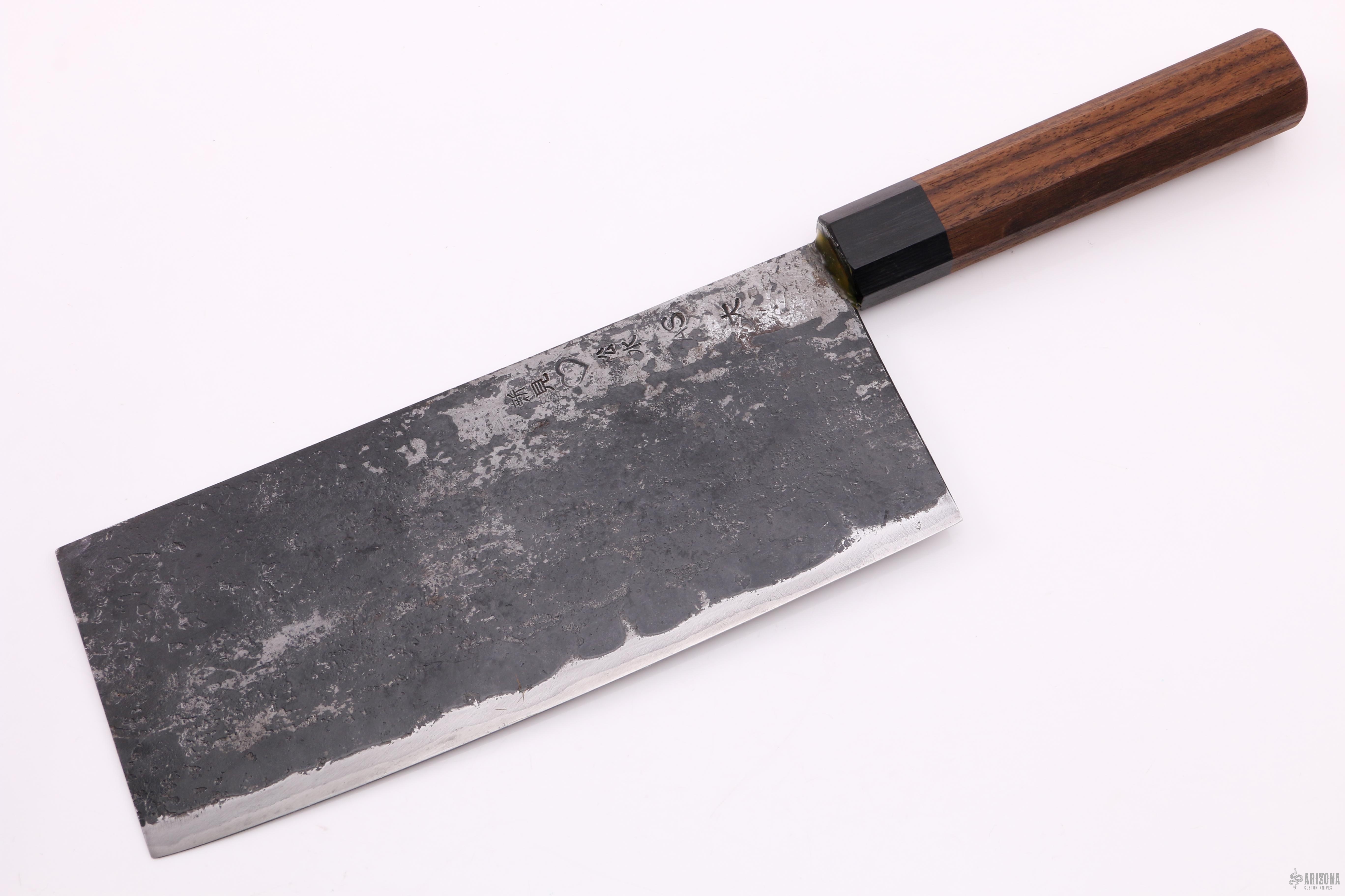 大長もち Chinese Cleaver Large AS - 22.5cm - Arizona Custom Knives