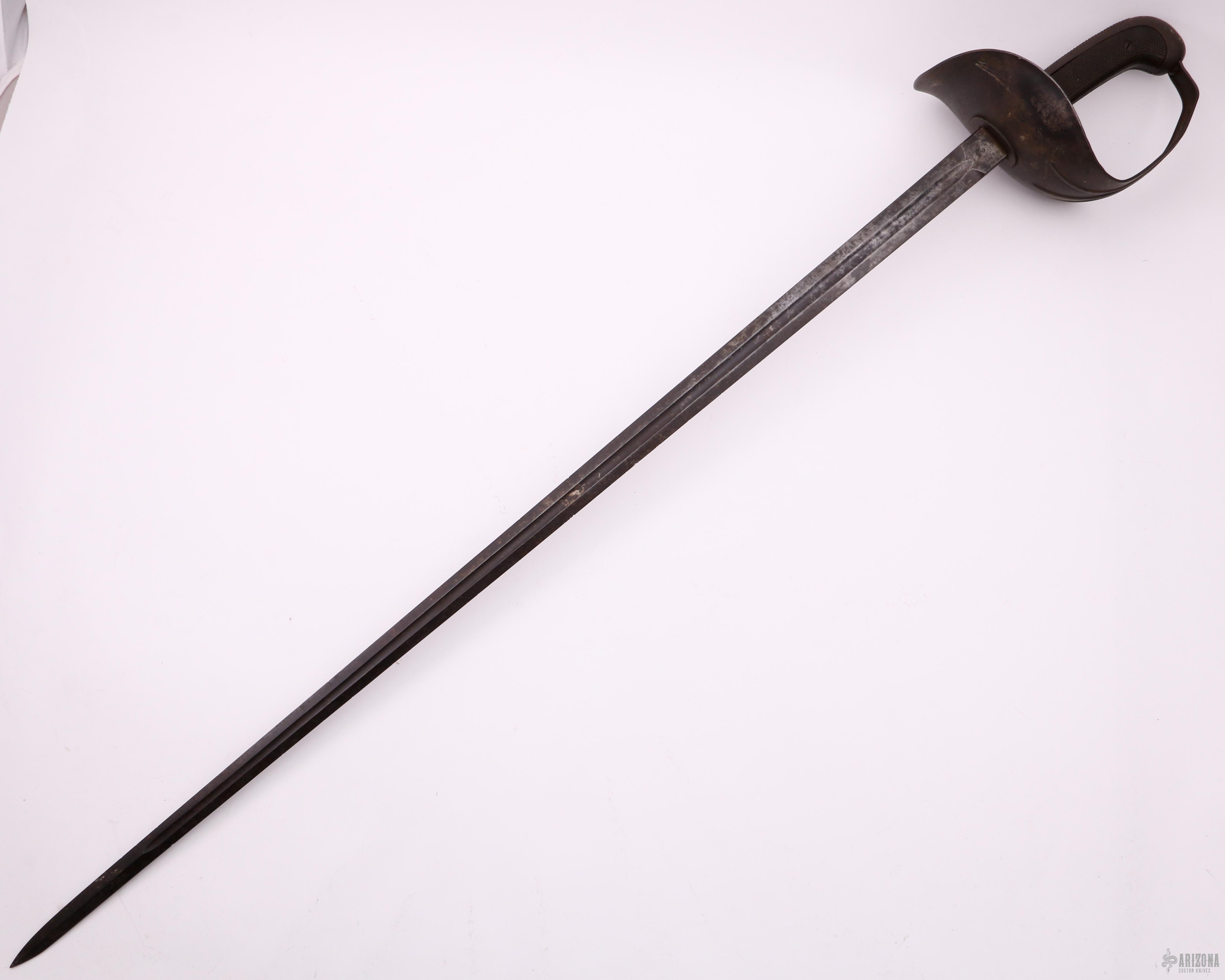 Lot 371: WWI US M 1913 PATTON CAVALRY SWORD LF&C DATED 1918 - Arizona ...