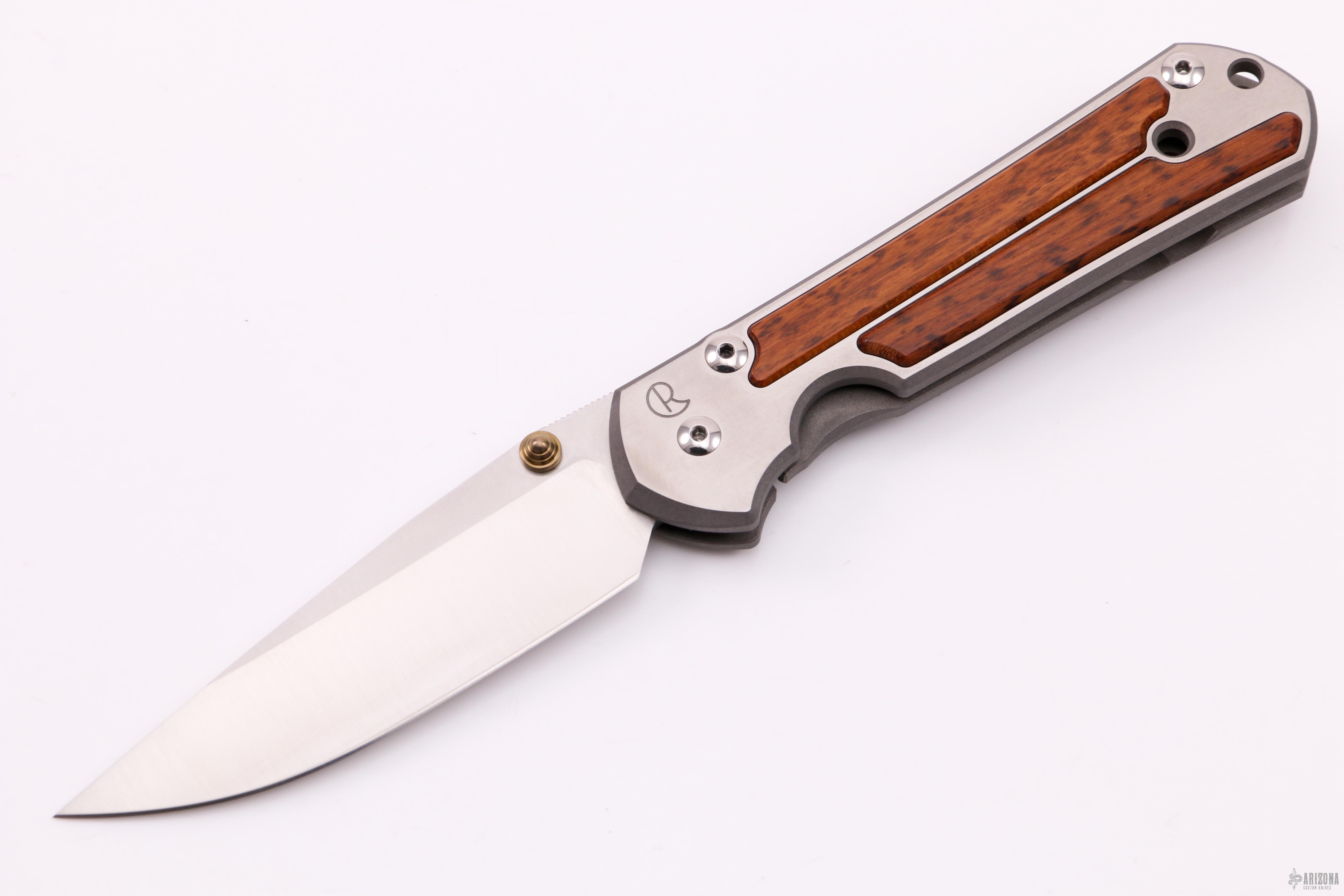 Large Sebenza 21 - Snakewood - Arizona Custom Knives
