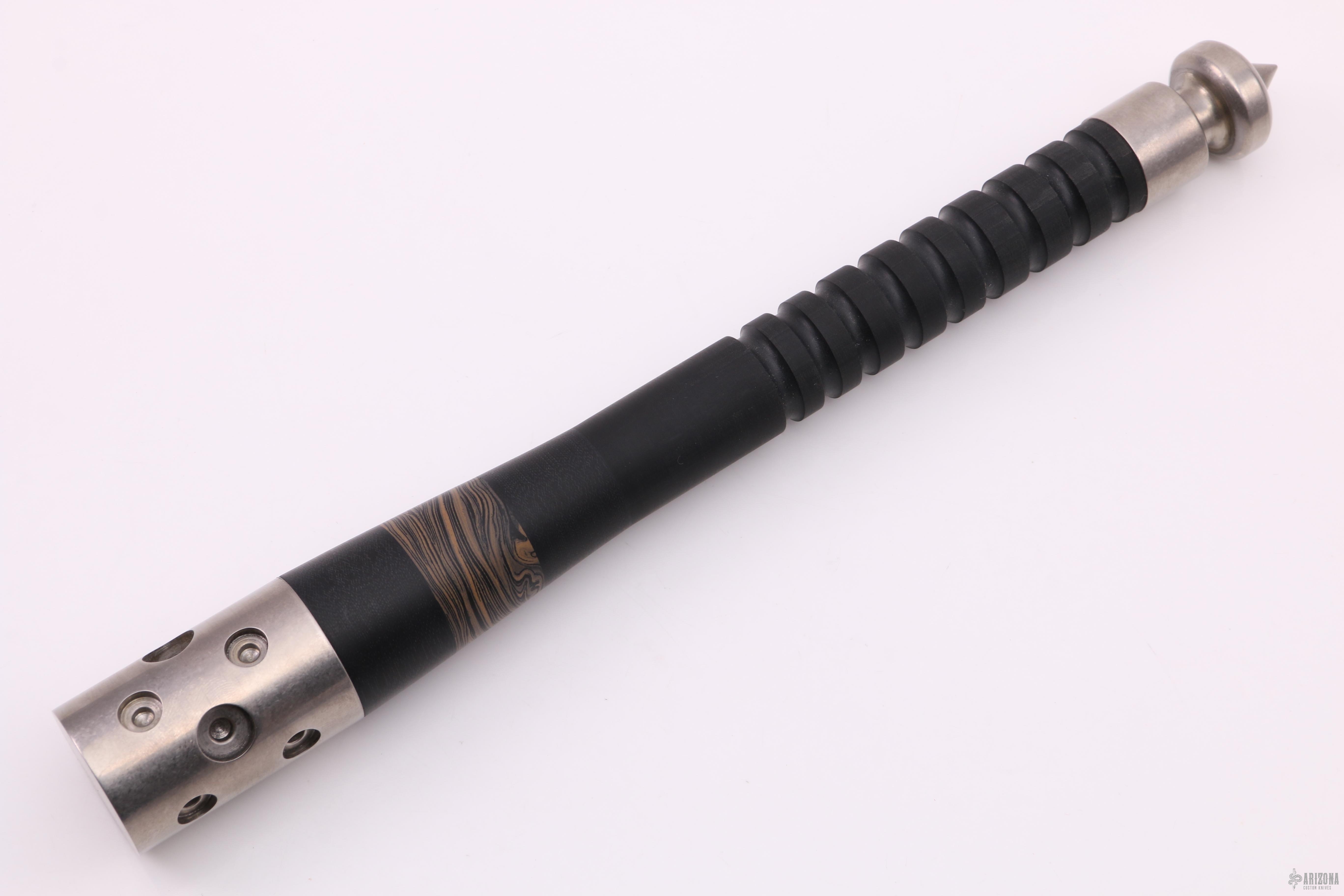 12 Divot Titanium Pocket Mace Arizona Custom Knives