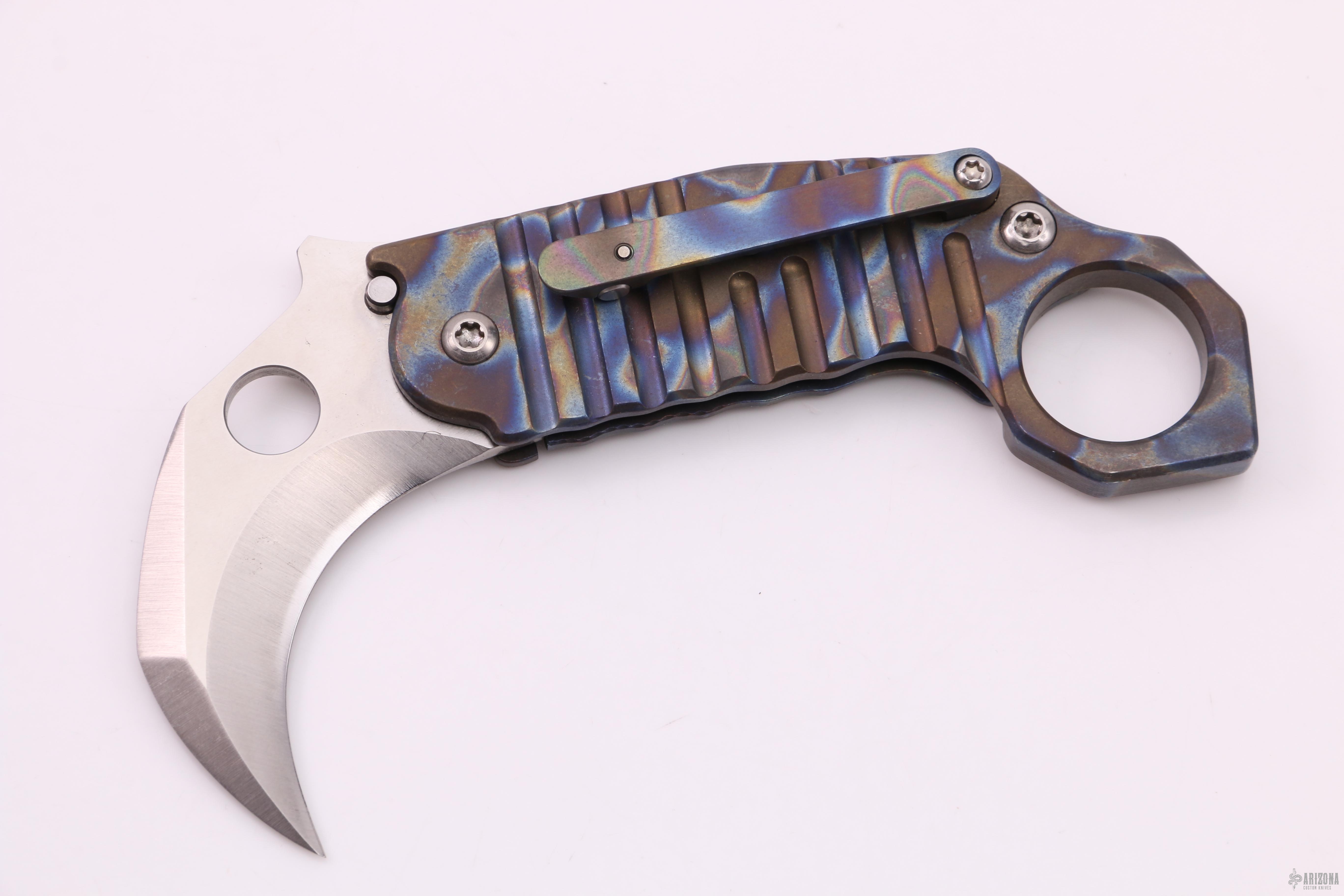 Folding Karambit Arizona Custom Knives