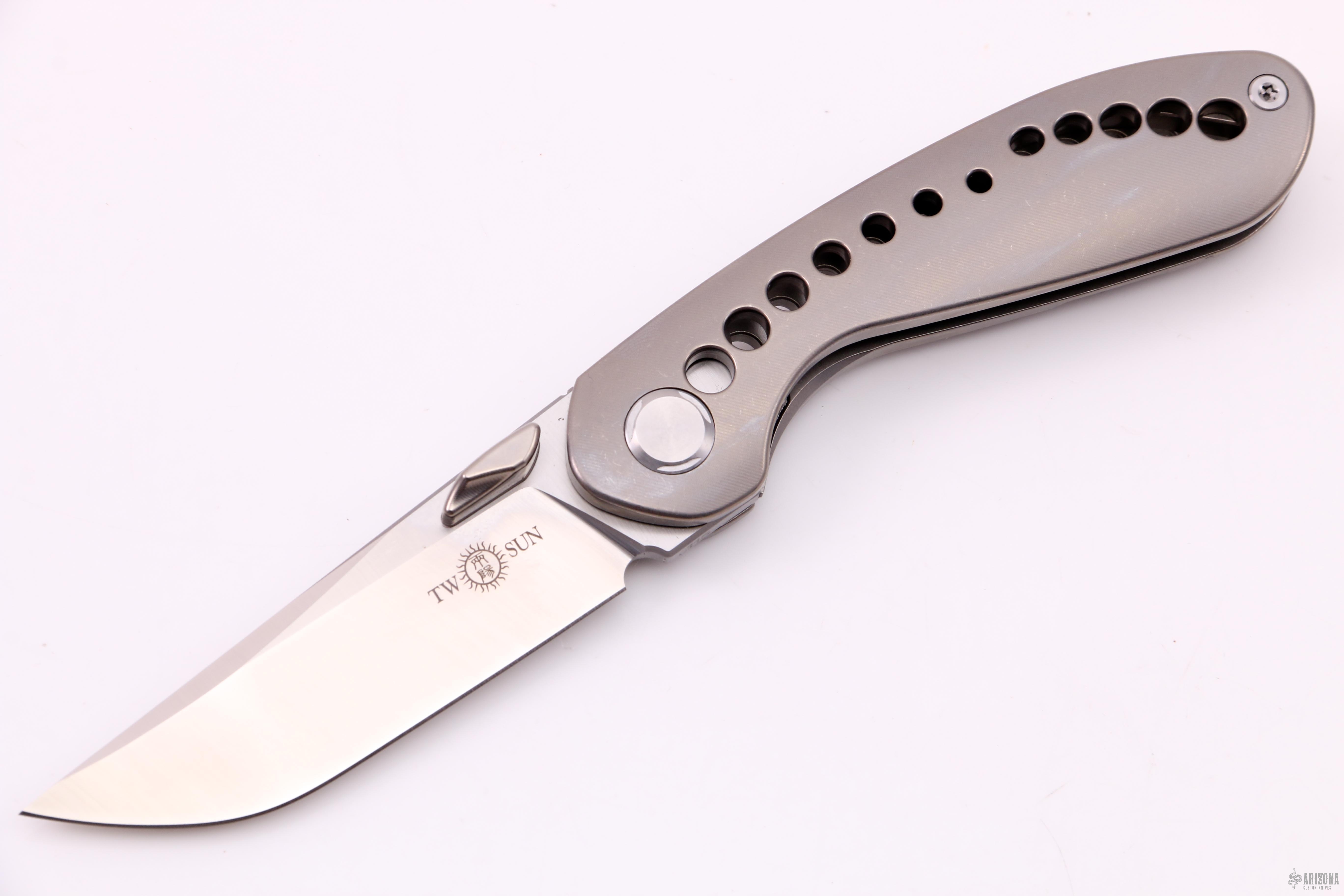 TS180 Vortex Front Flipper Framelock - Arizona Custom Knives