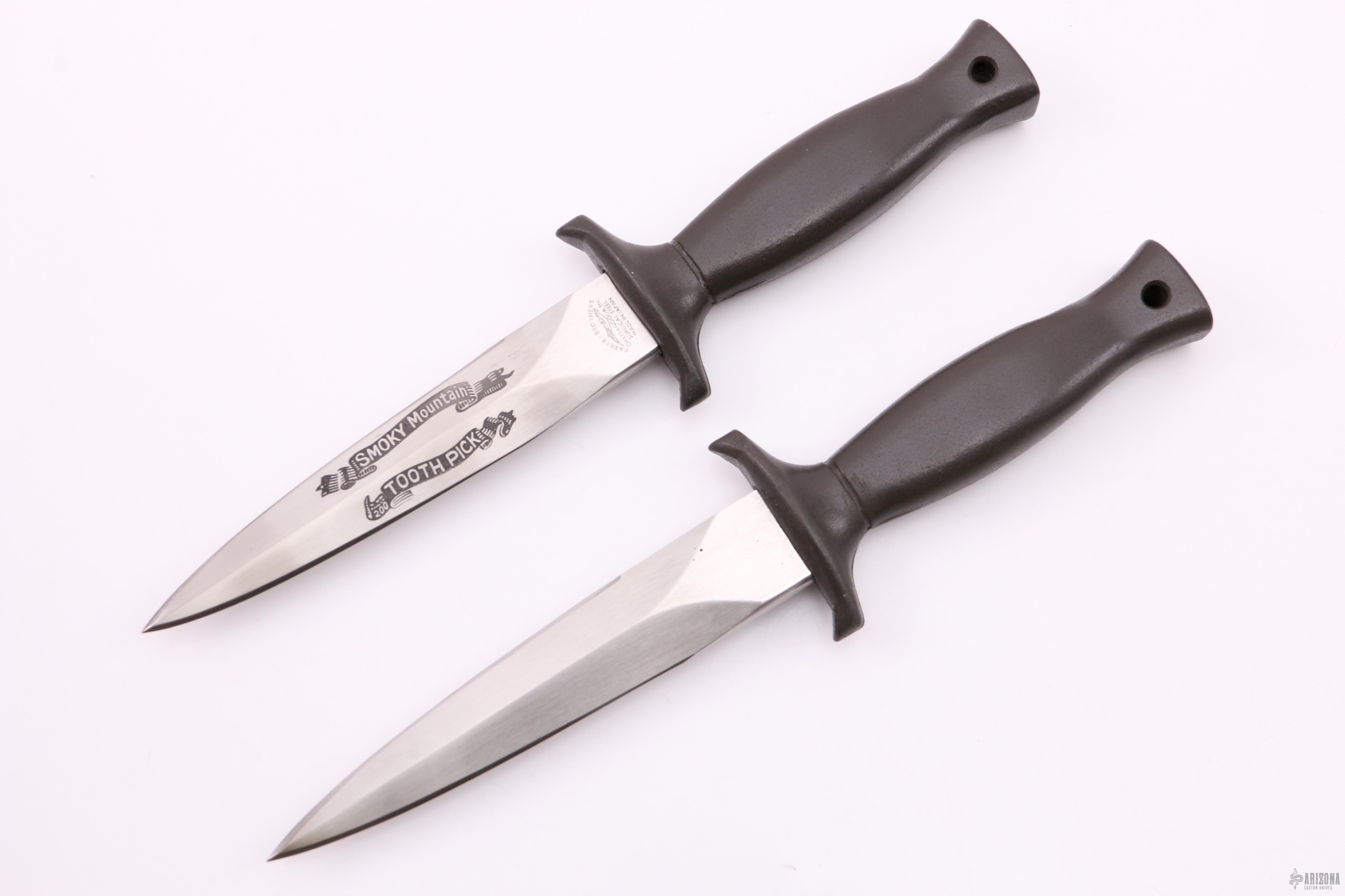 Pair of Smoky Mountain Toothpick Daggers - Arizona Custom Knives