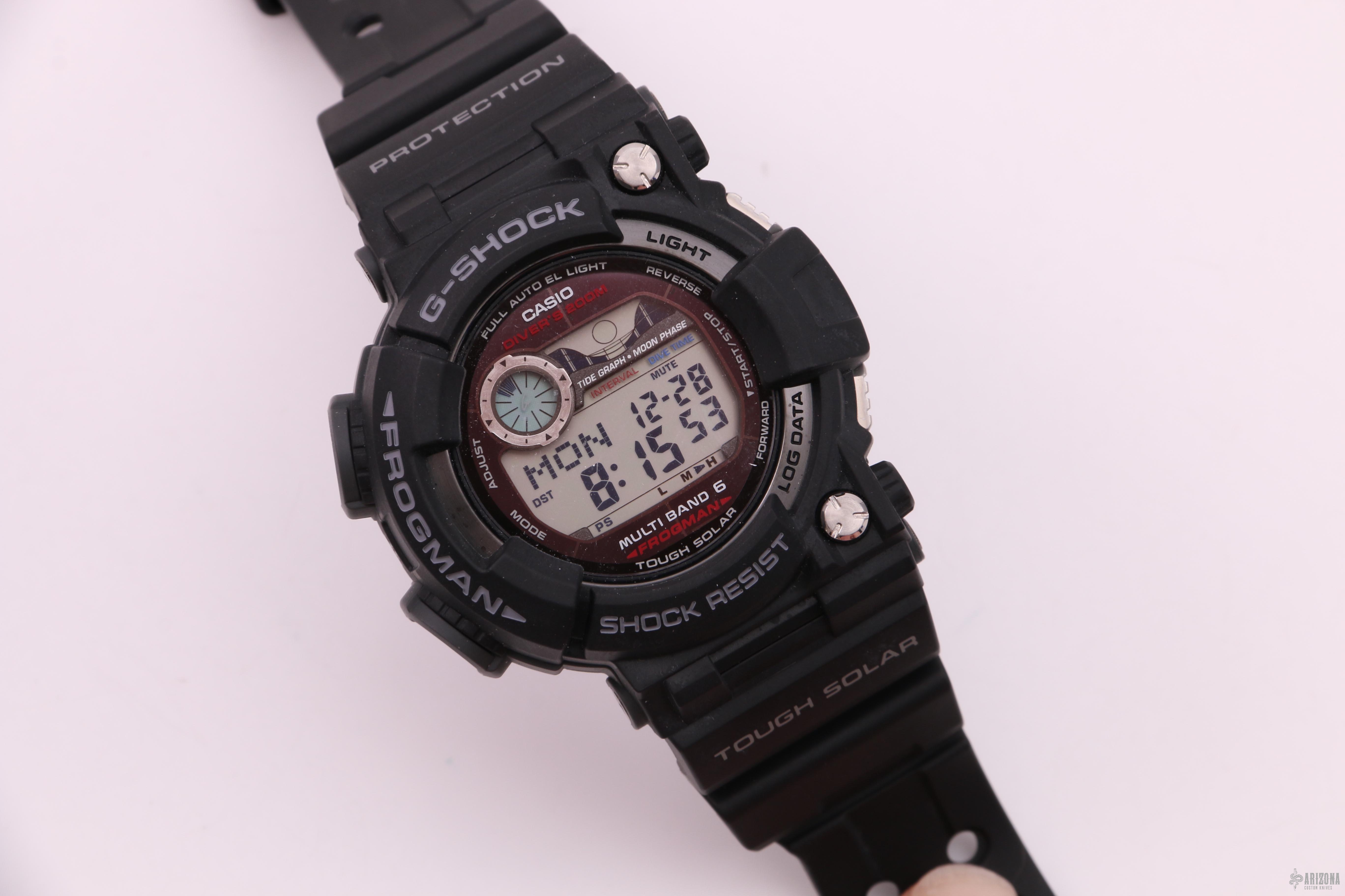 Casio Tactical Frogman Solar Powered Dive Timer Watch | Arizona