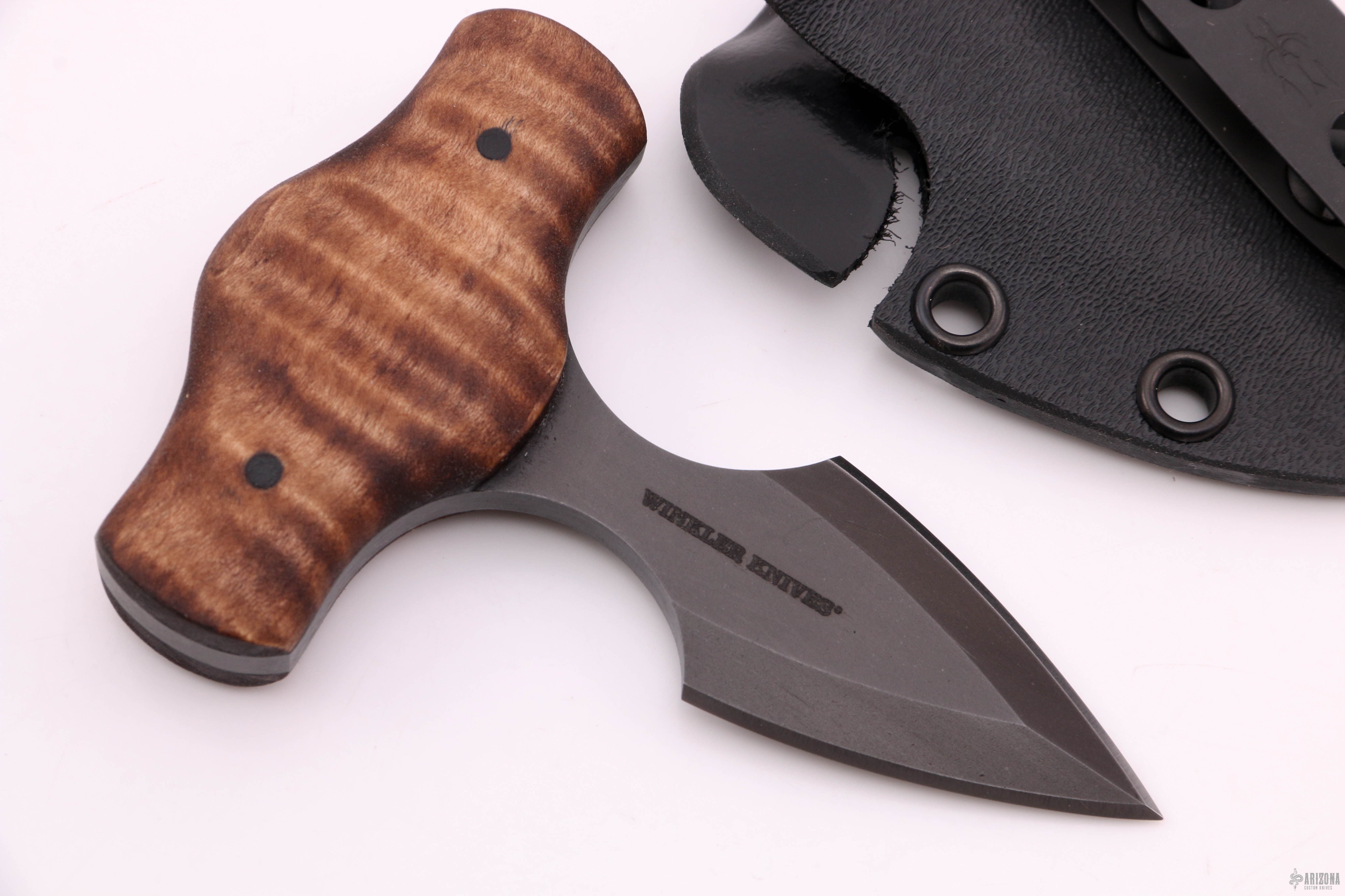 Push Dagger - Maple - Arizona Custom Knives
