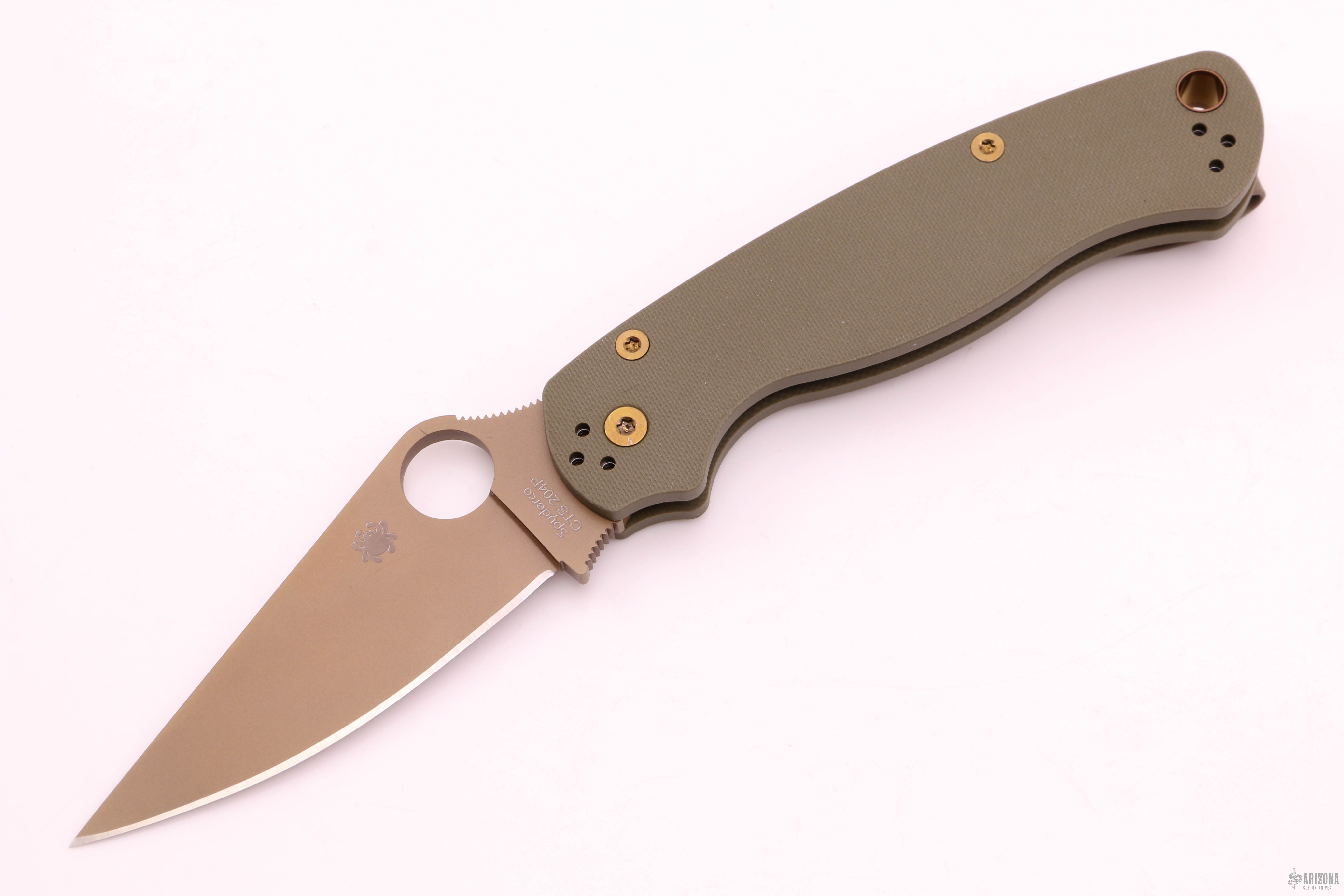 C81GPODFDE2 Paramilitary 2 - CTS-204P - Arizona Custom Knives
