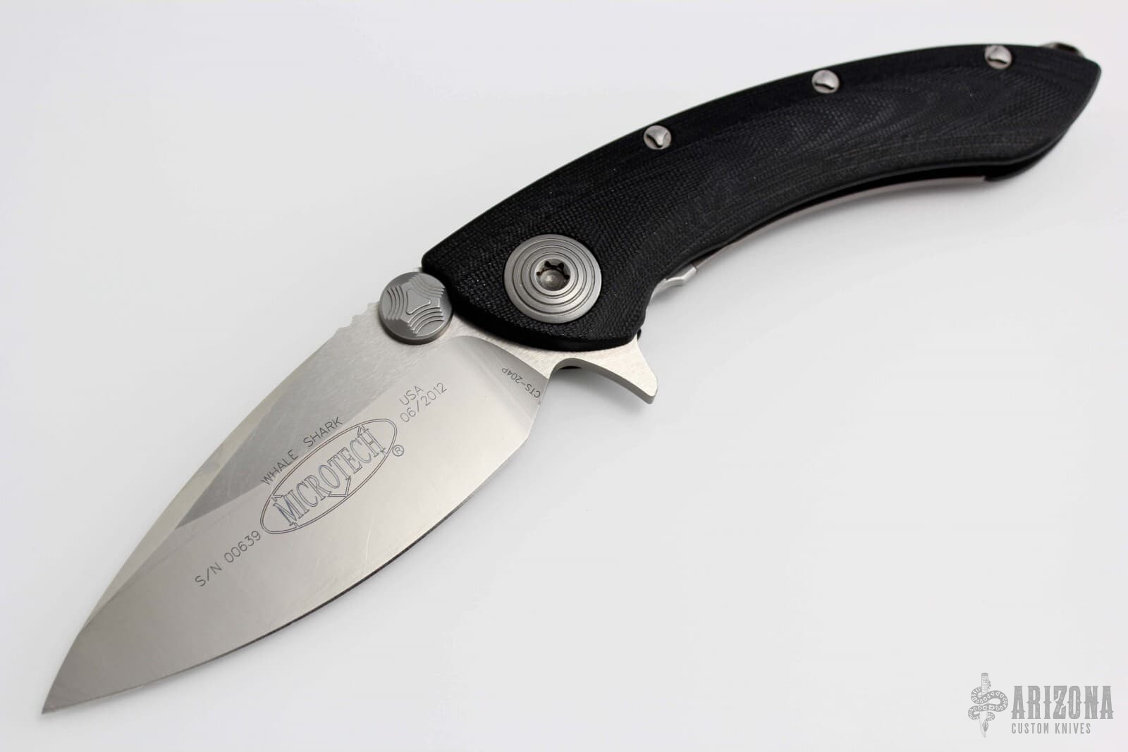 Pure Blades Wartech Shark A/O Pocket Knife