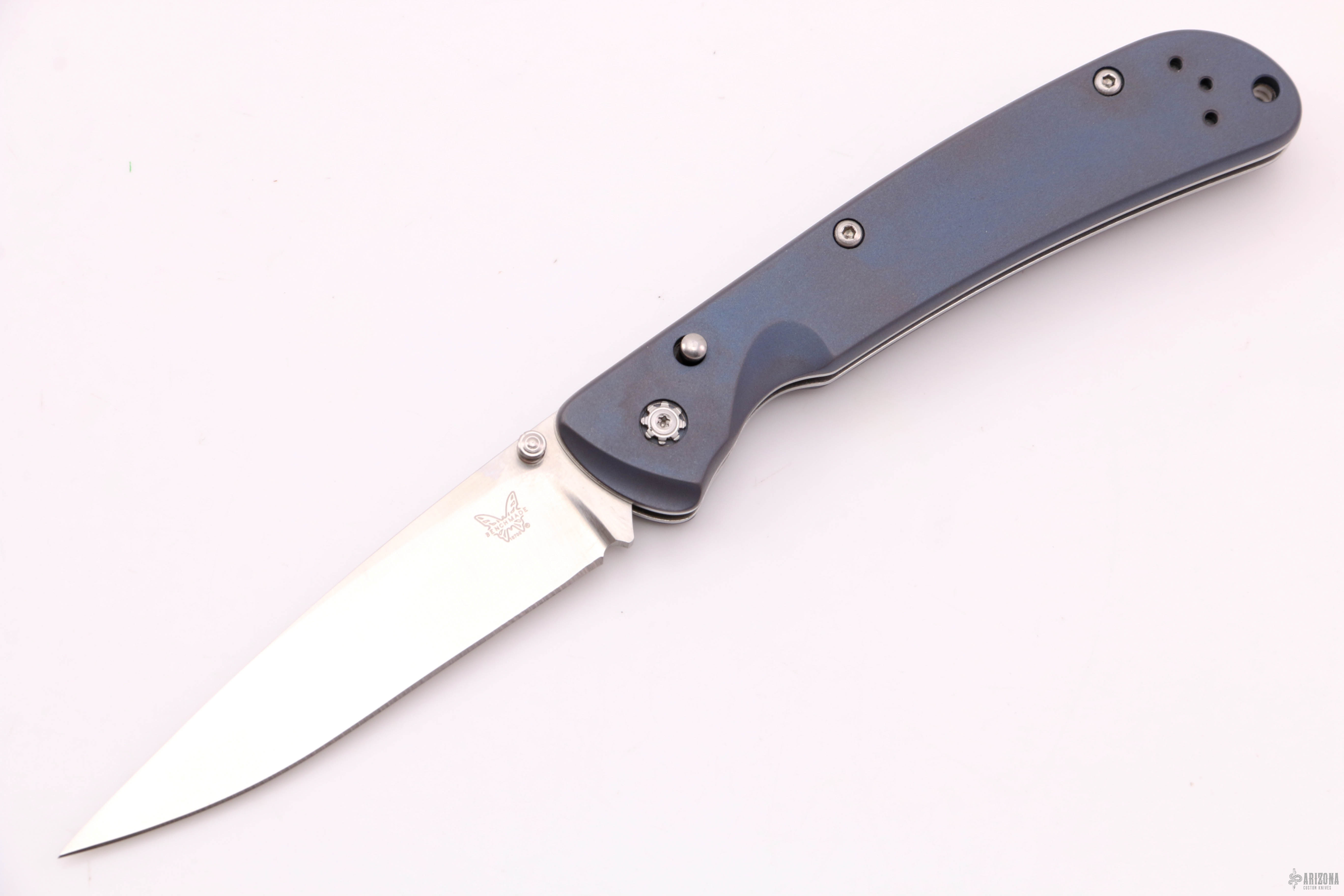 10700 Blue Titanium NAK-LOK - Arizona Custom Knives