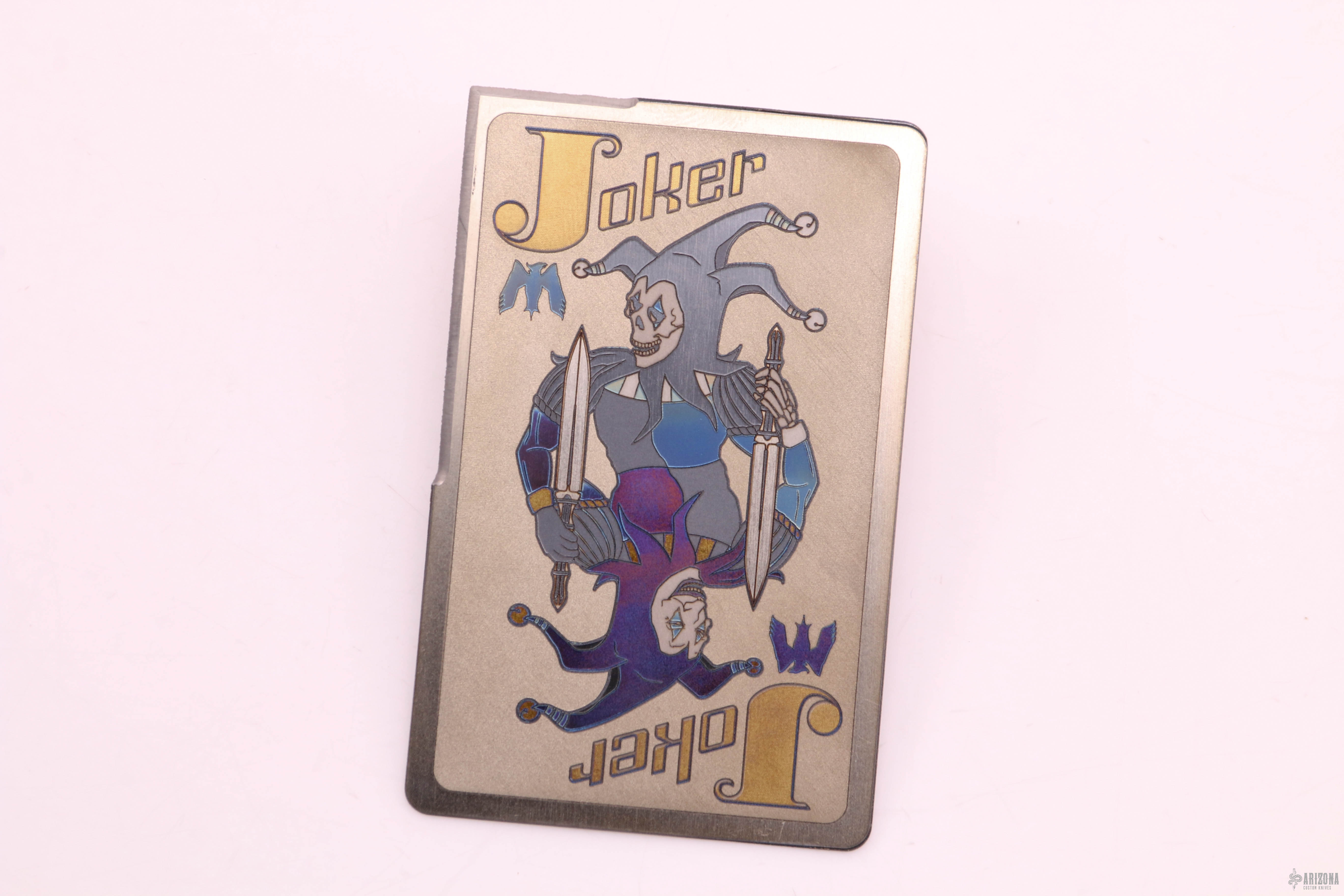 Joker Card CC-L - Arizona Custom Knives