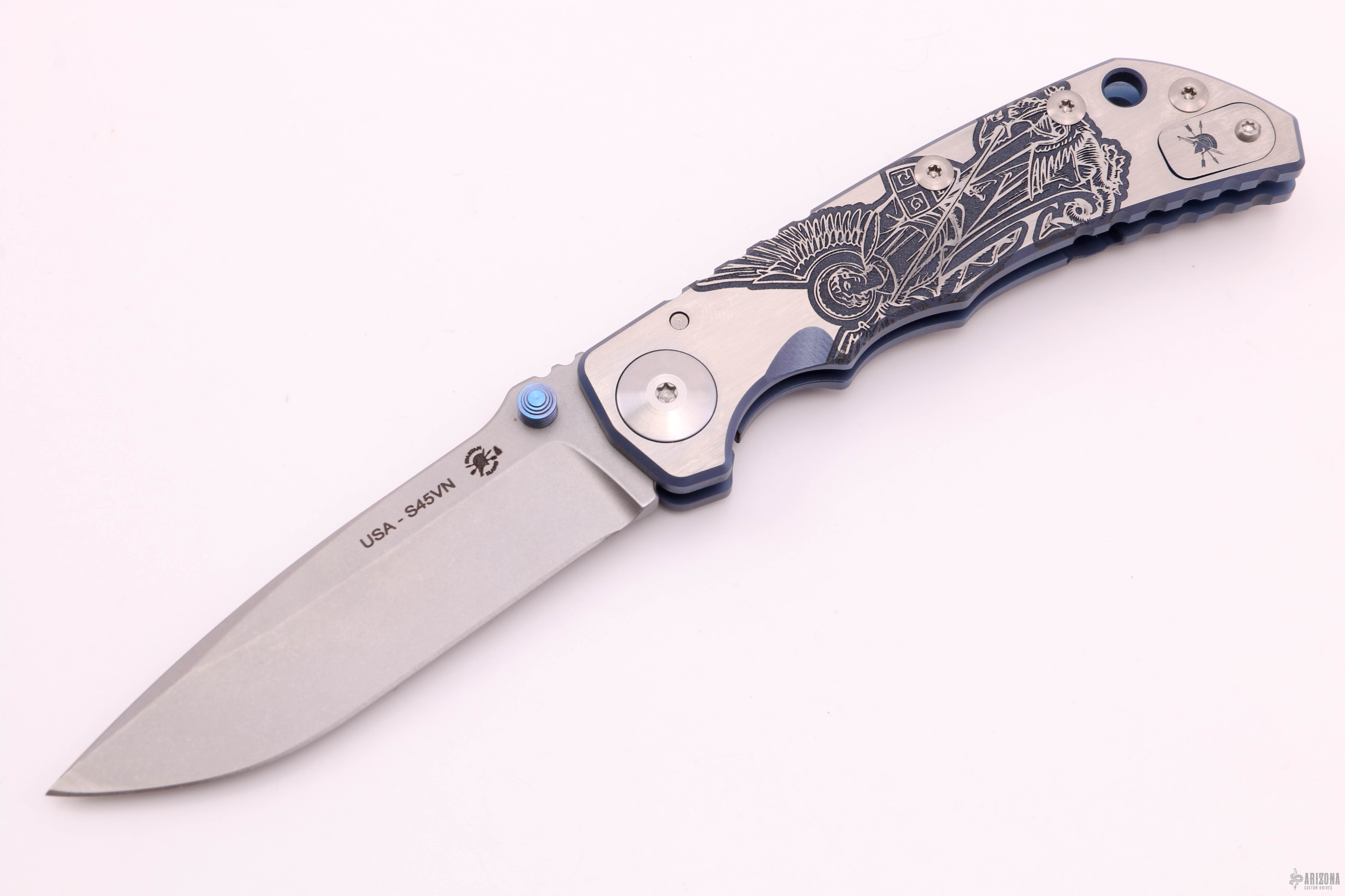 Harsey Folder - 2020 SE Saint Michael - Arizona Custom Knives