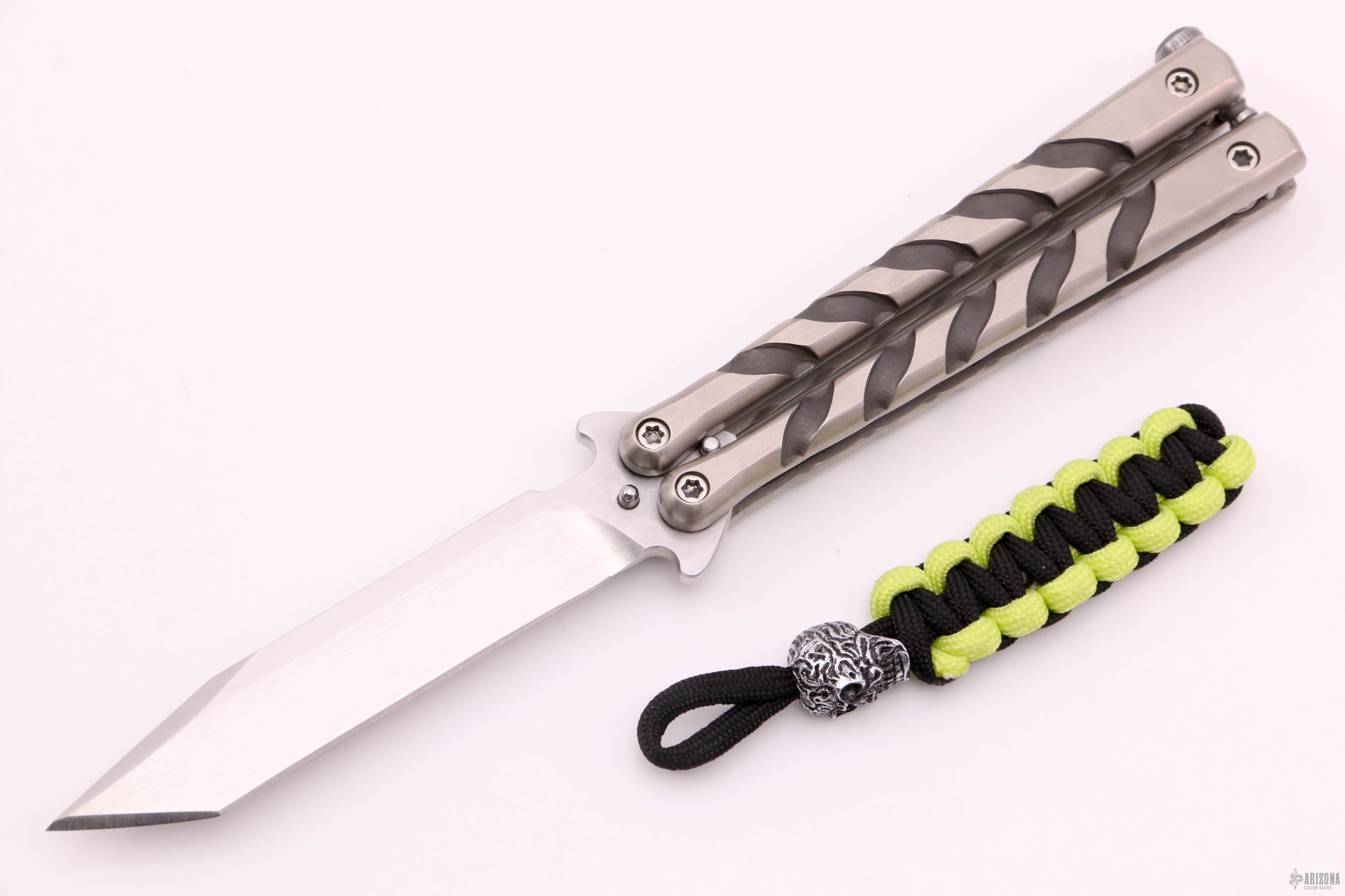 Venturi V82 Twist Tanto Balisong Arizona Custom Knives