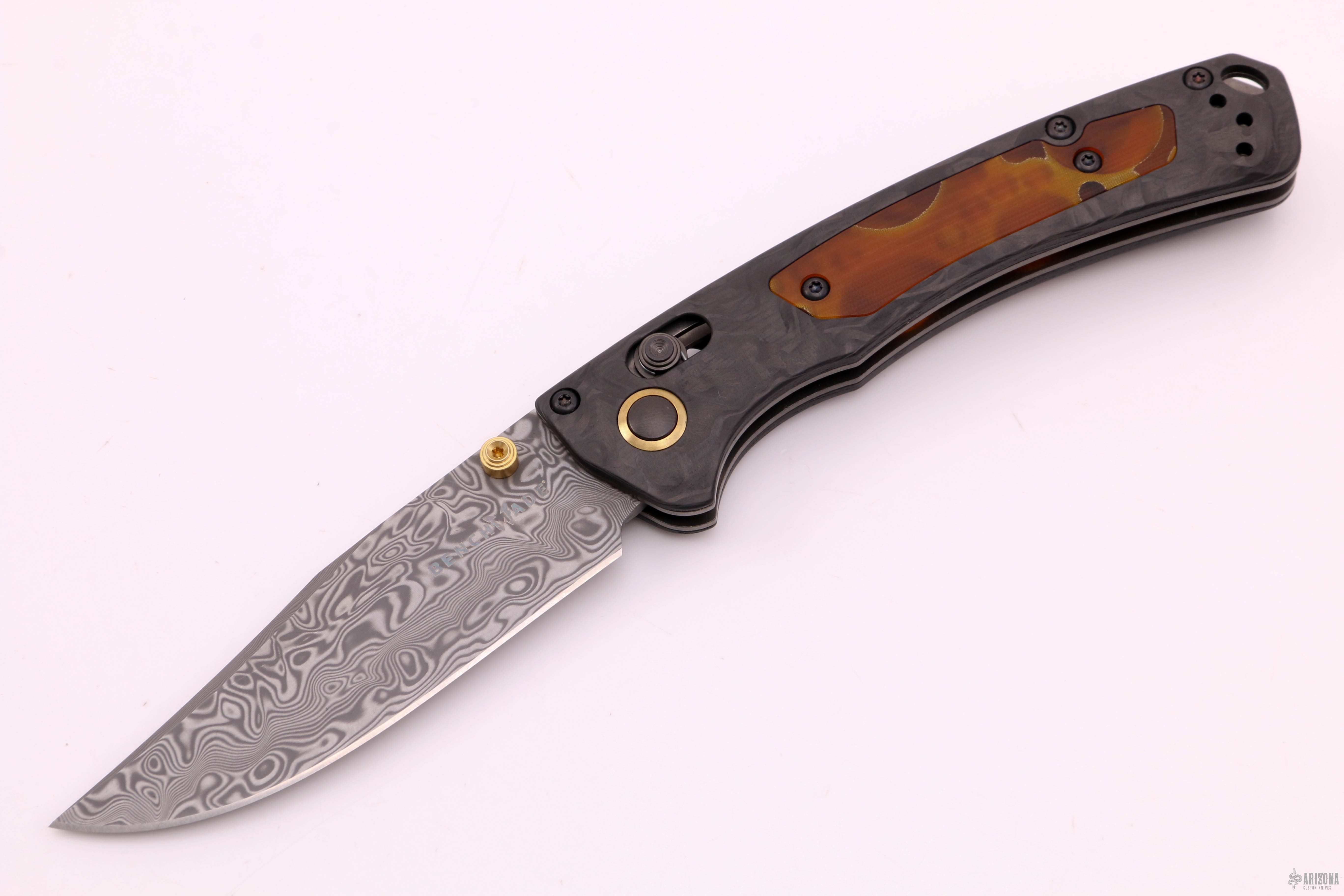 FUGA bottleneck singleriders ユリウス系 極美品 15085-201 Mini Crooked River #1202 - Arizona Custom Knives