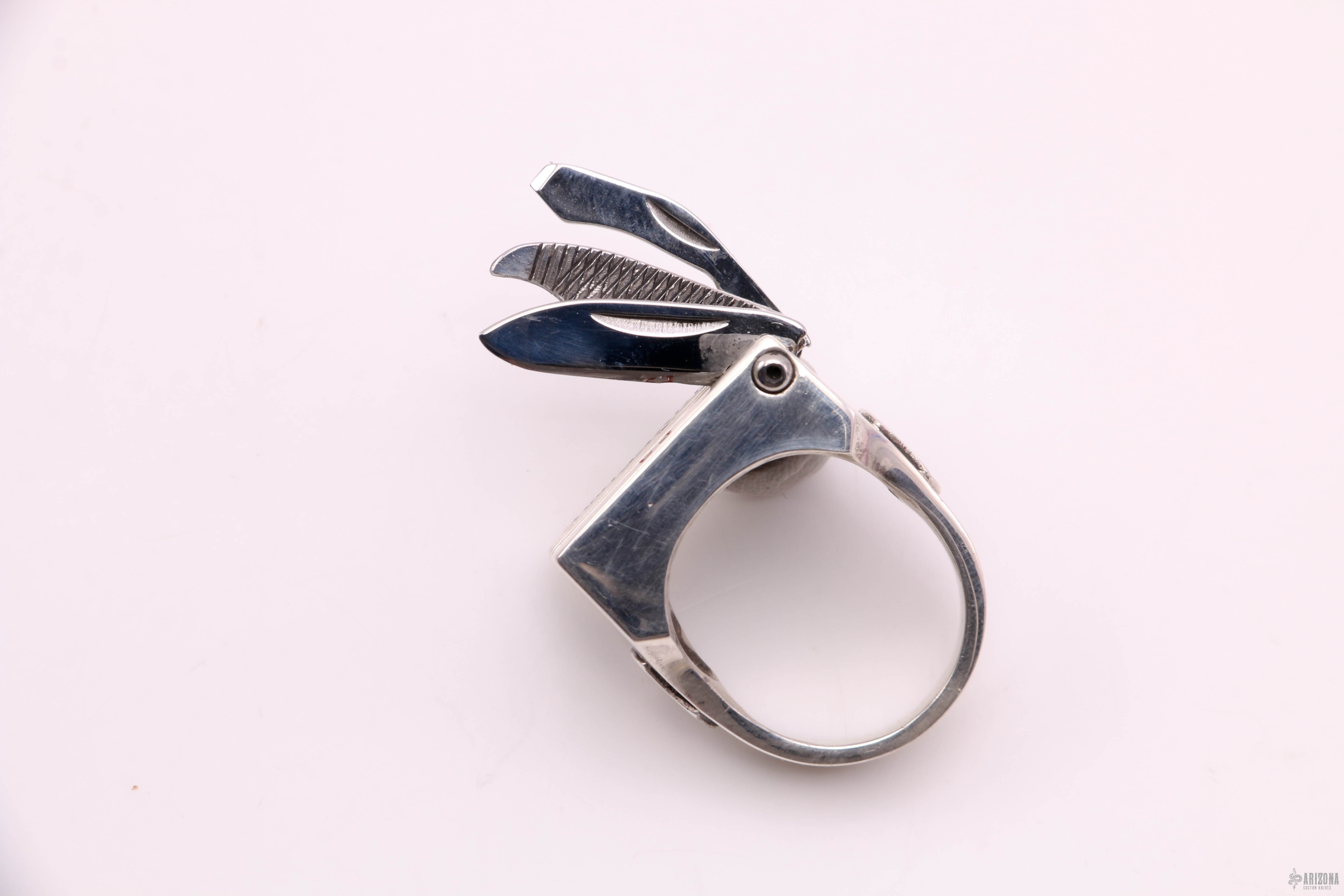 I made a Swiss Army Knife Ring and - Patrick Adair Designs
