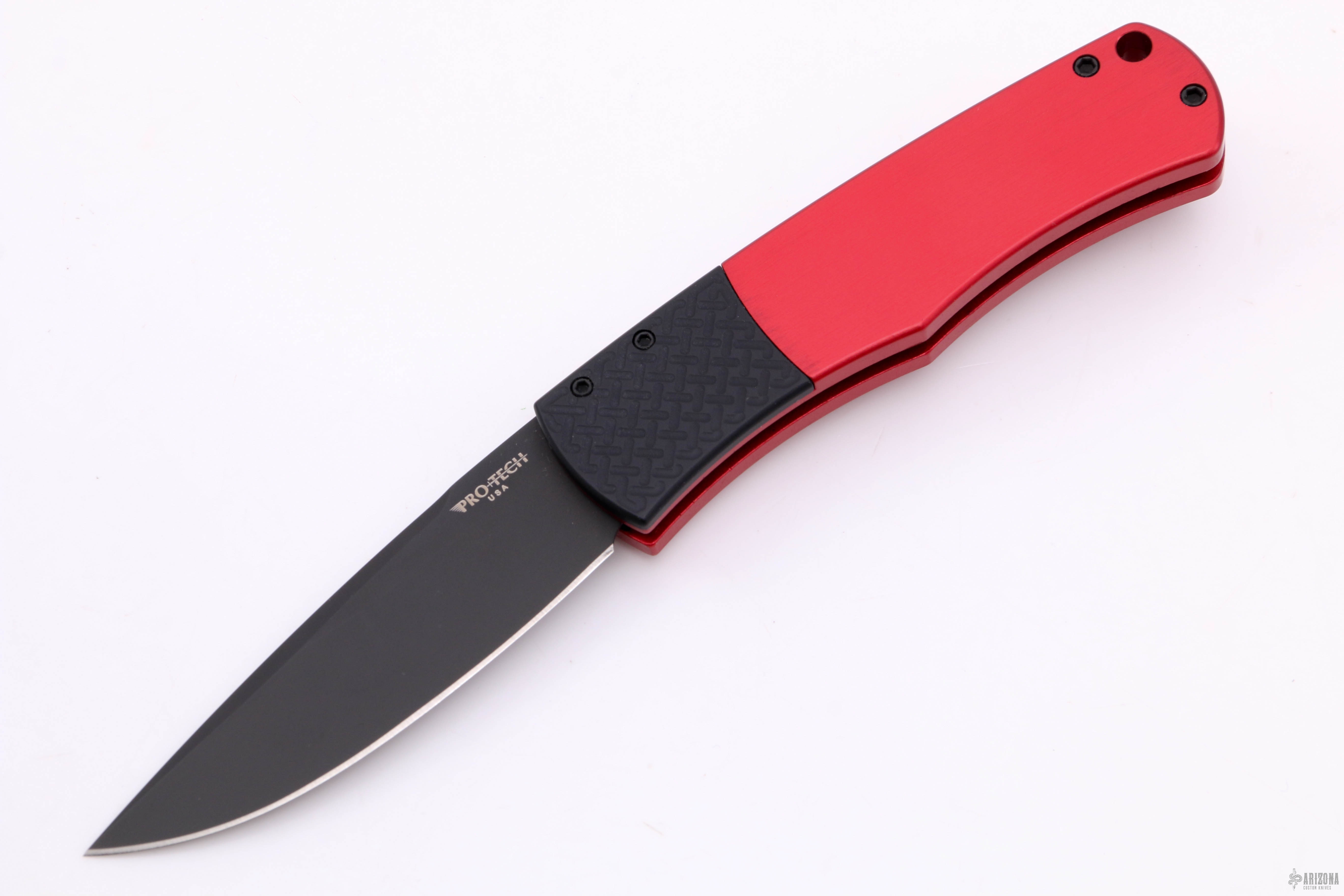 Br1.7 Red "Whiskers" Design Arizona Custom Knives