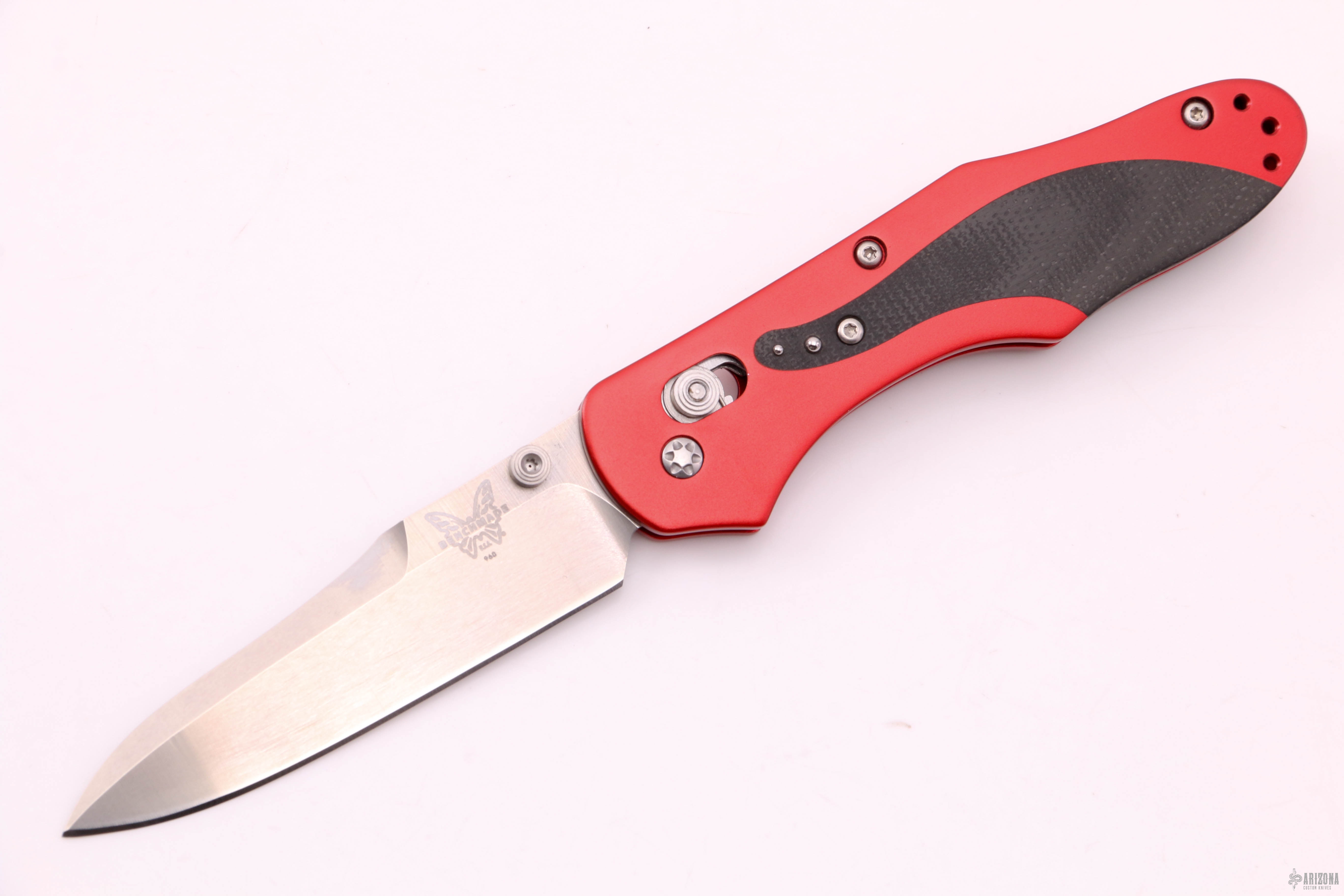 960 Osborne - Red - Arizona Custom Knives