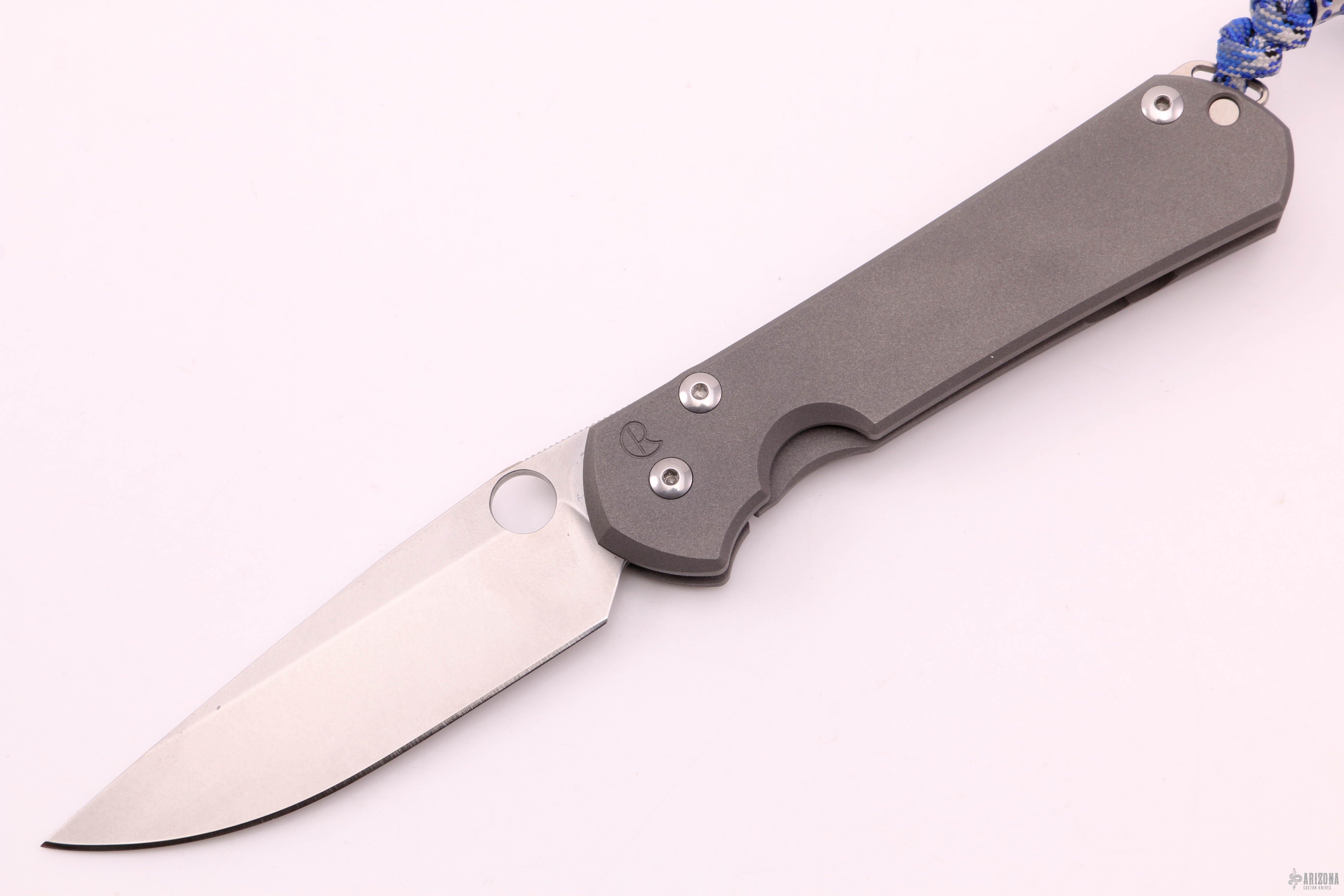 Large Sebenza 31 Plain - Custom Spyderhole - Arizona Custom Knives