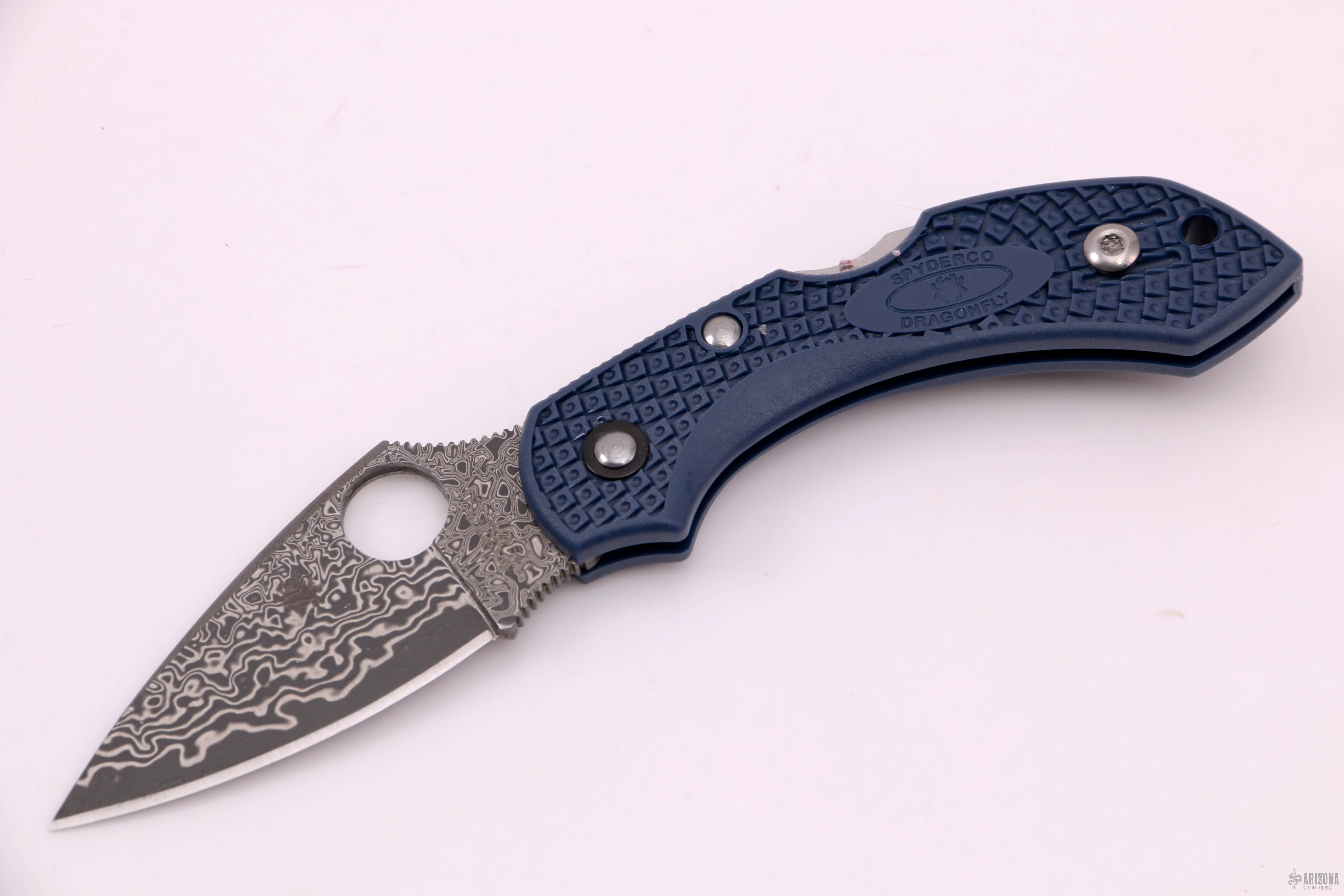 C28PDBL2 Dragonfly 2 P Bl Damascus - Knifejoy Exclusive - Arizona