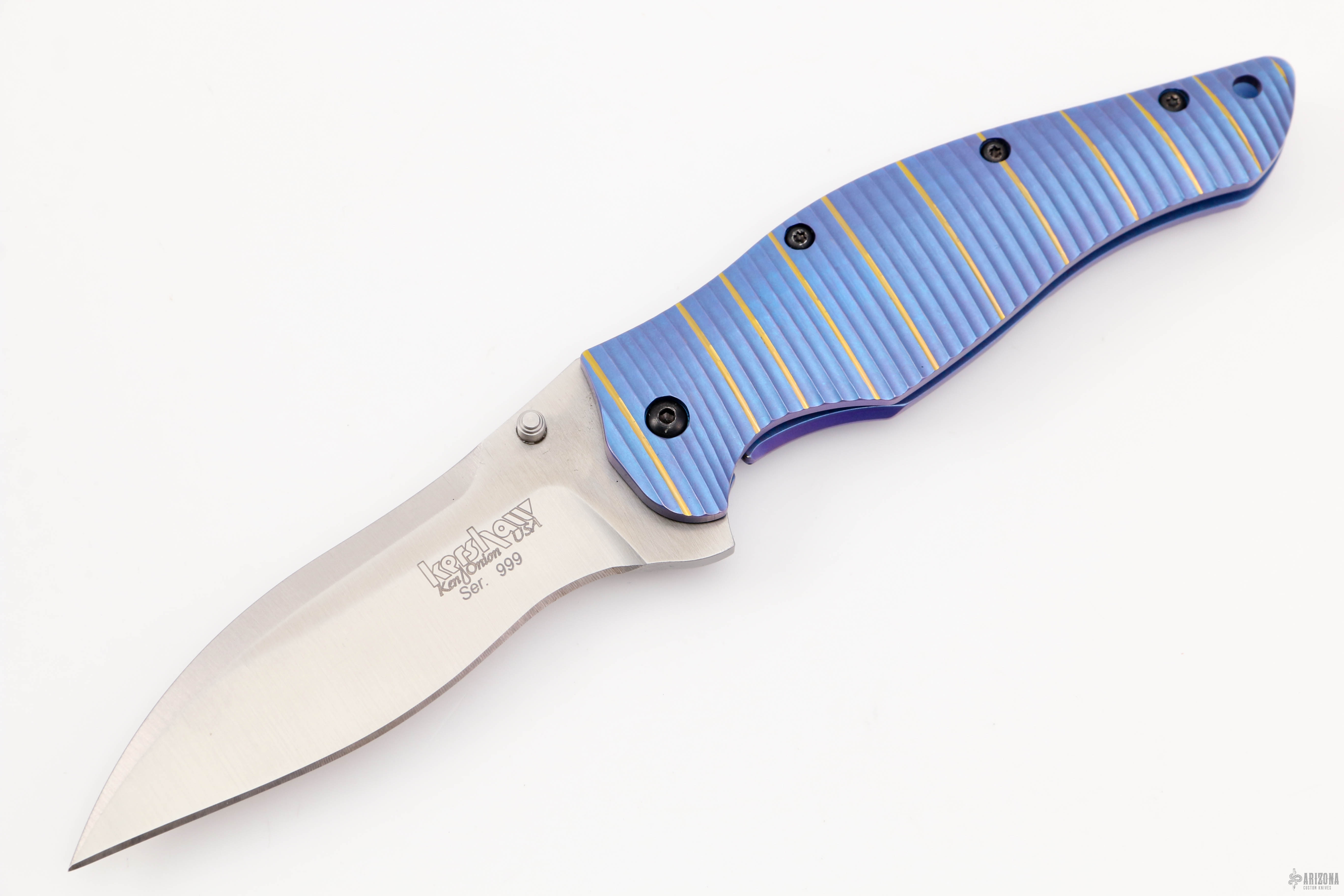 山*本様 フィッシングフェス横浜限定JOINTED CLAW 168 Type- Bump 1590BL #999 - Arizona Custom Knives