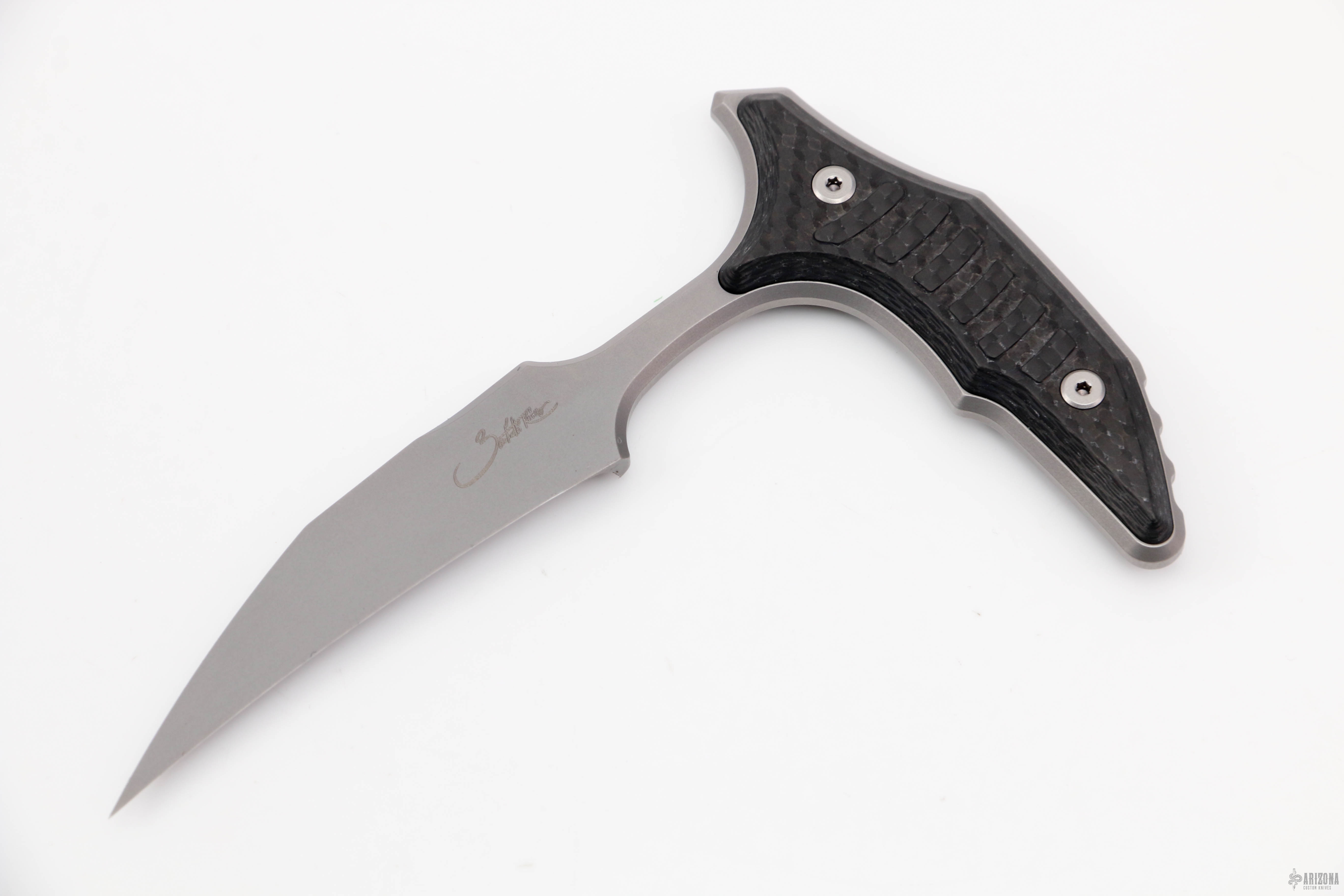 218-7CFS Bee S/E Wharncliffe Signature Series - Proof Run 004 | Arizona  Custom Knives